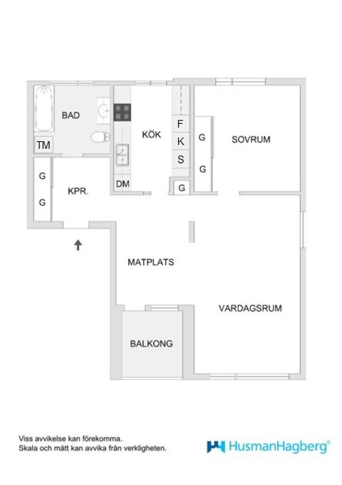Bostadsrätt, Kemigränd 1, Ålidhem, Umeå