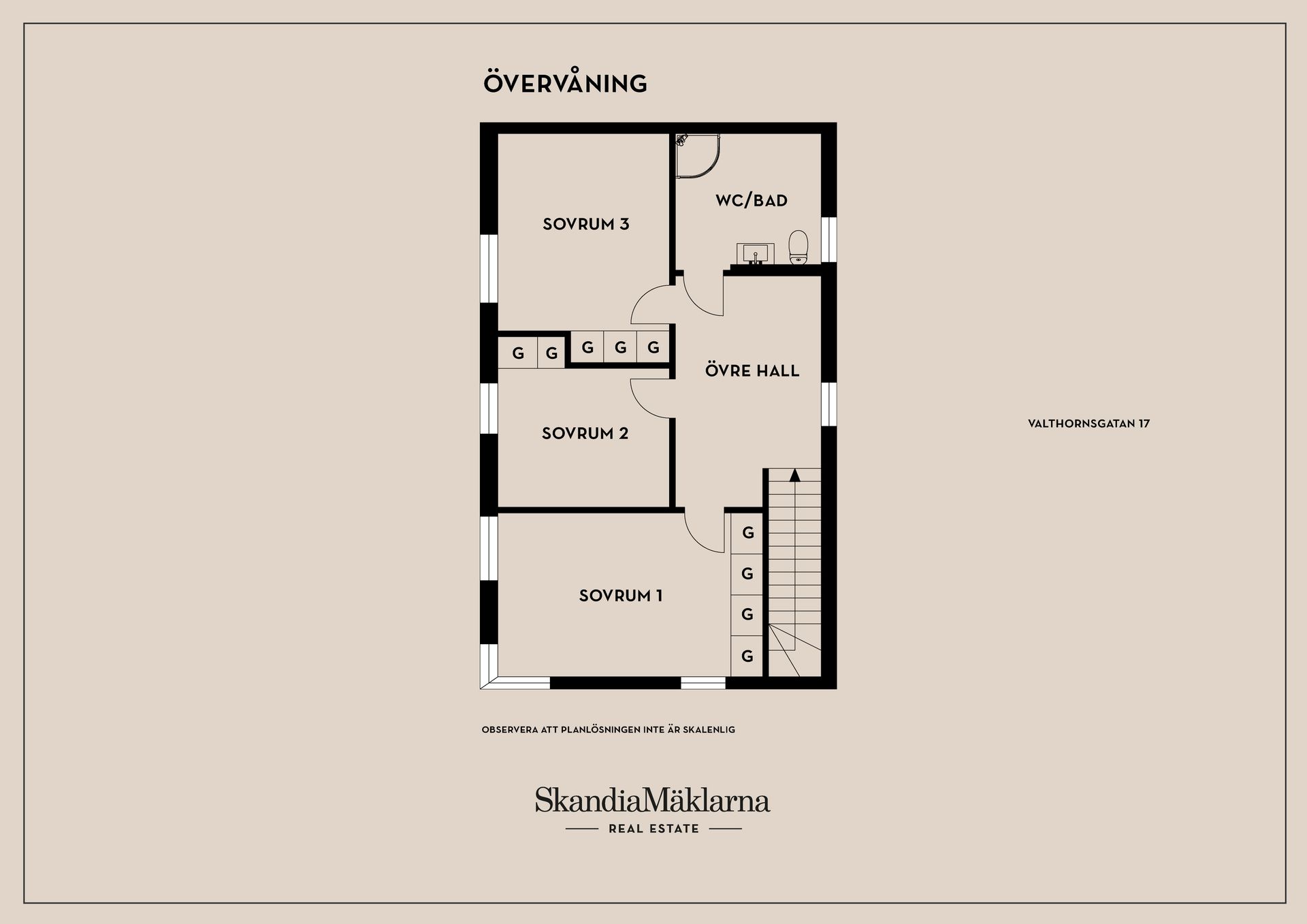 Villa, Valthornsgatan 17, Hestra, Borås