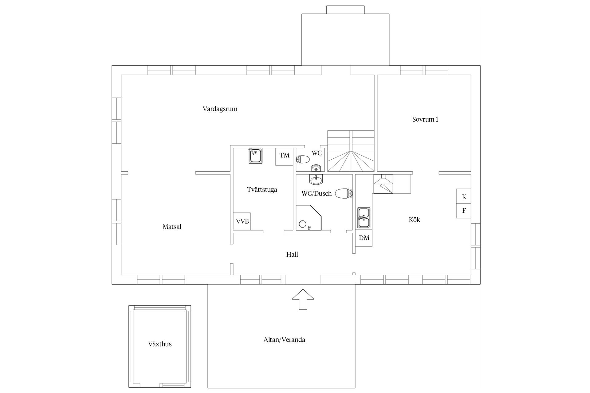 Villa, Södergatan 1, Höör - Centralt, Höör