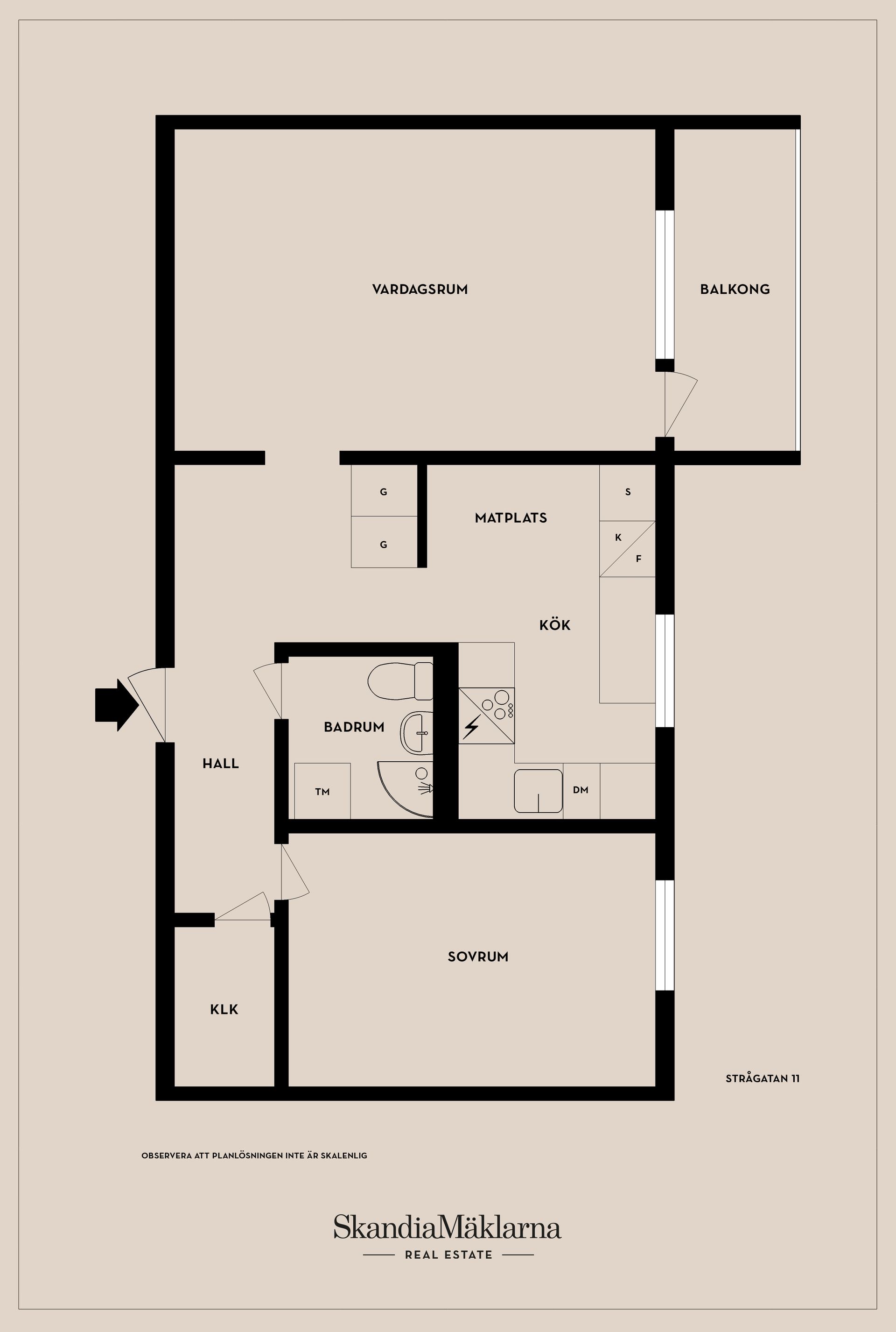 Bostadsrätt, Strågatan 11, Gräshagen, Jönköping