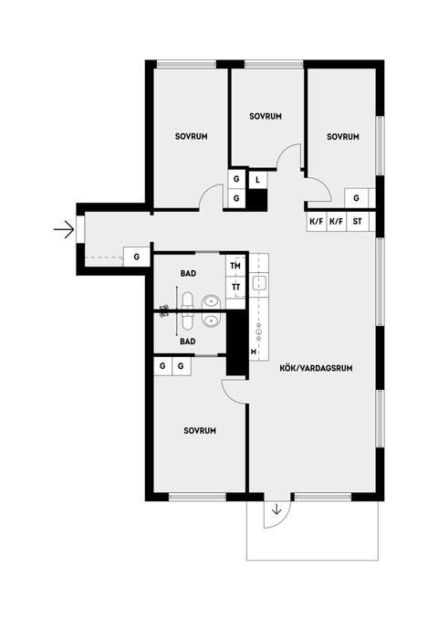 Bostadsrätt, Skördevägen 49, 3tr, Viggbyholm, Täby