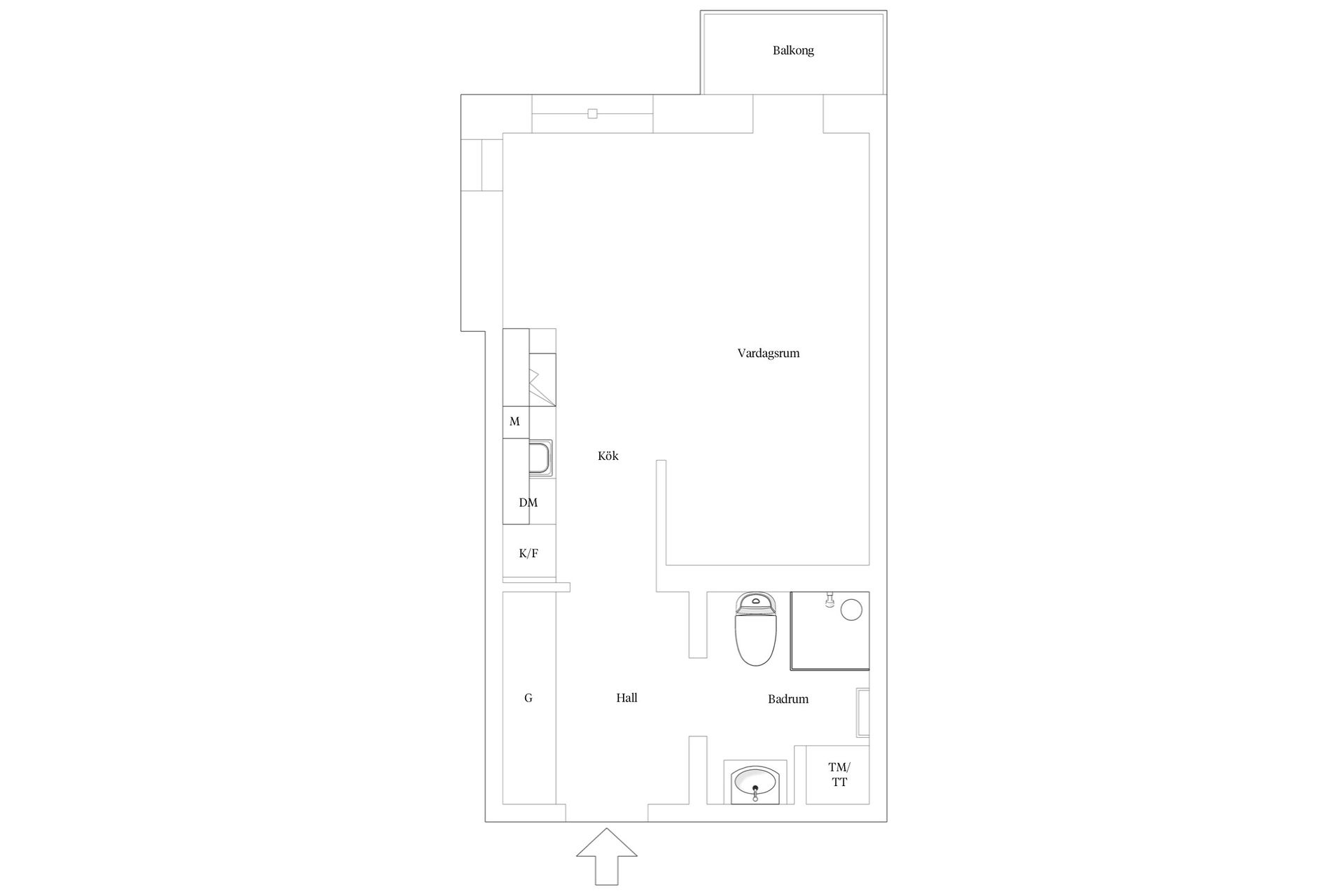 Bostadsrätt, Linjeettgatan 5A, Norra Sorgenfri, Malmö