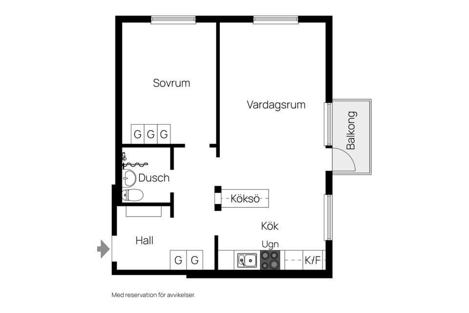 Bostadsrätt, Gådeåvägen 12, Gådeåstaden, Härnösand