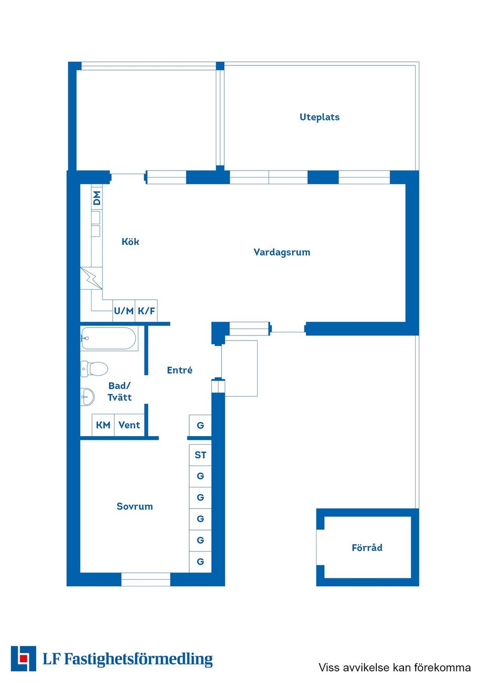 Bostadsrätt, Bergsbigatan 1, Ulricehamn