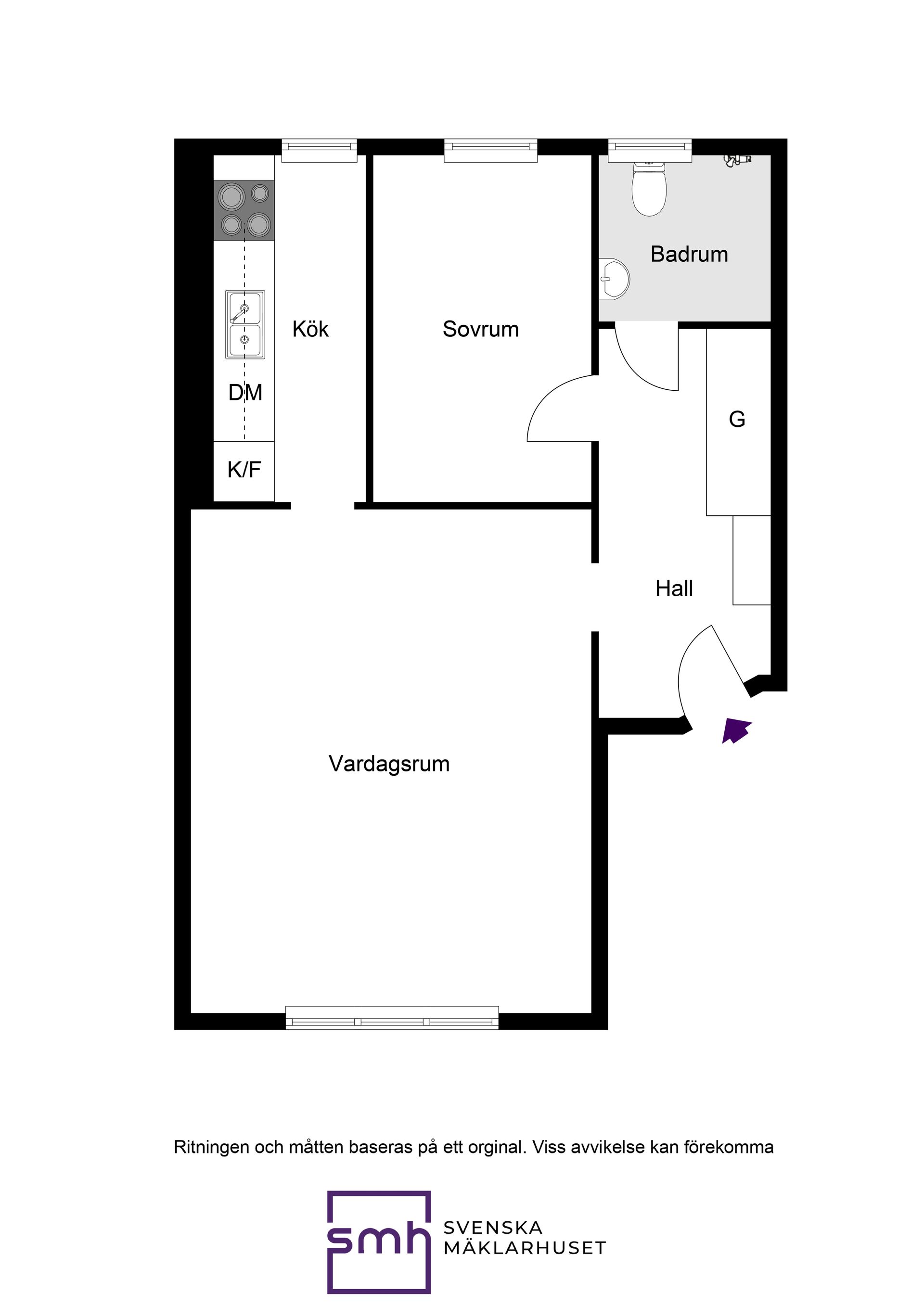 Bostadsrätt, Almstigen 3, Bromma / Johannesfred, Stockholm