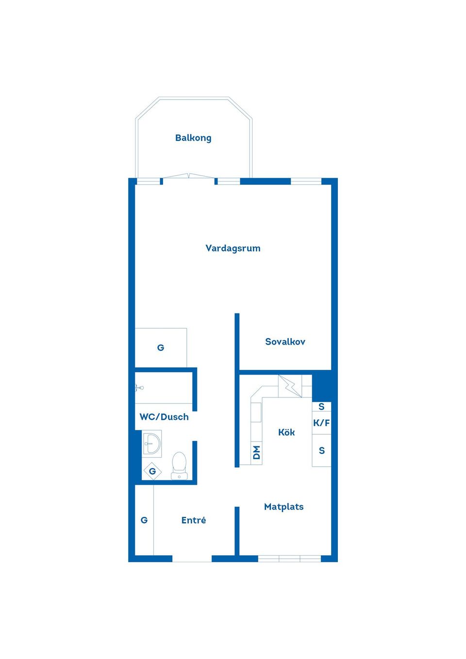 Bostadsrätt, Drabantgatan 33, T1, Linköping
