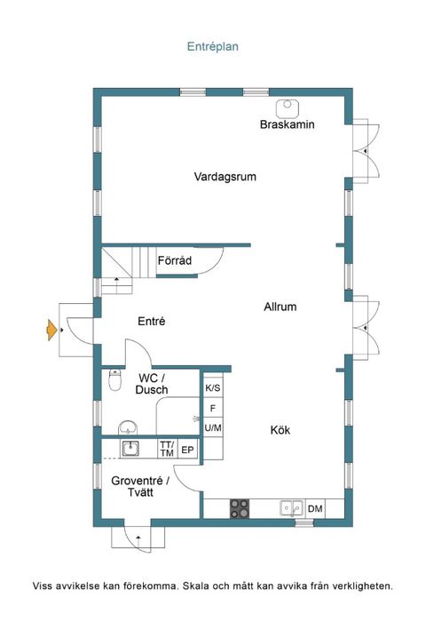 Fritidshus, Päronvägen 2B, Andel F, Kivik, Simrishamn
