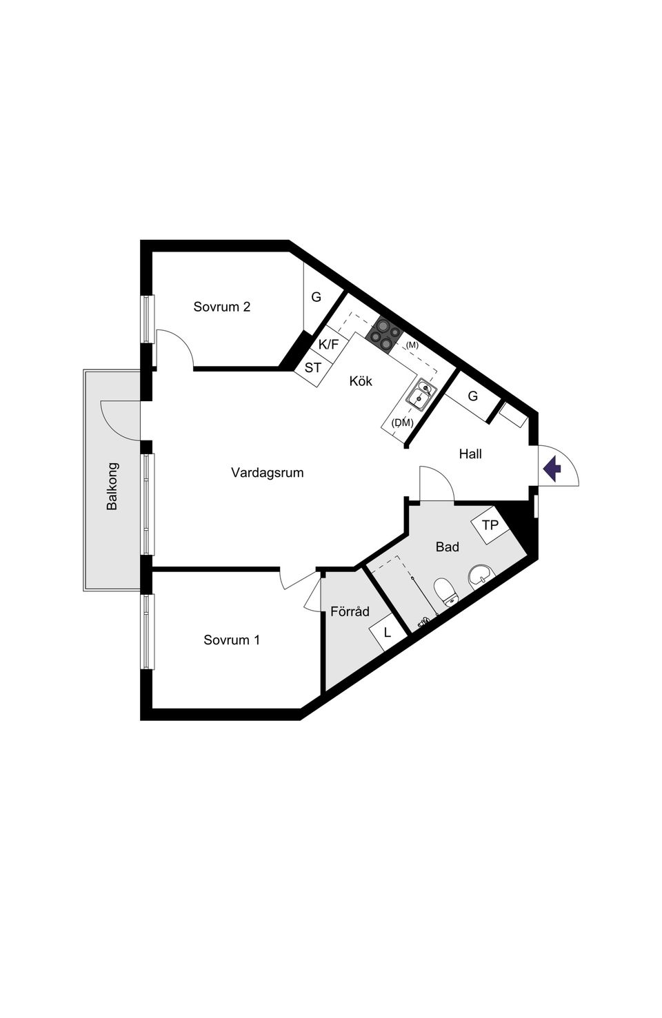 Bostadsrätt, Resare-Bengts Plan 3, Hammarbyhöjden, Johanneshov, Stockholm