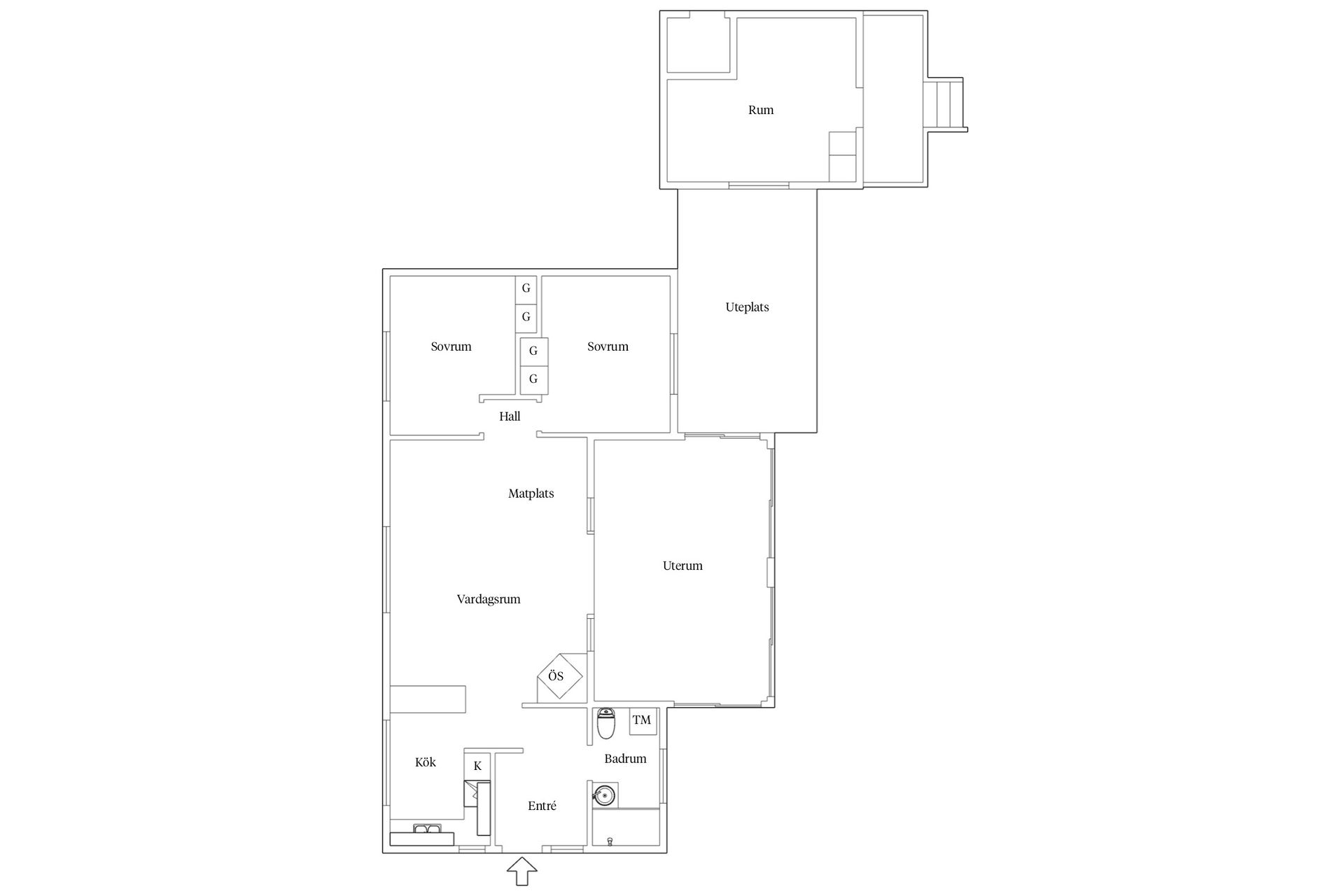 Villa, Södra Rörum Åkerbergs väg 1, Södra Rörum, Hörby