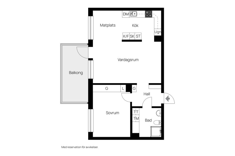 Bostadsrätt, Smedjevägen 9, Höllviken, Vellinge