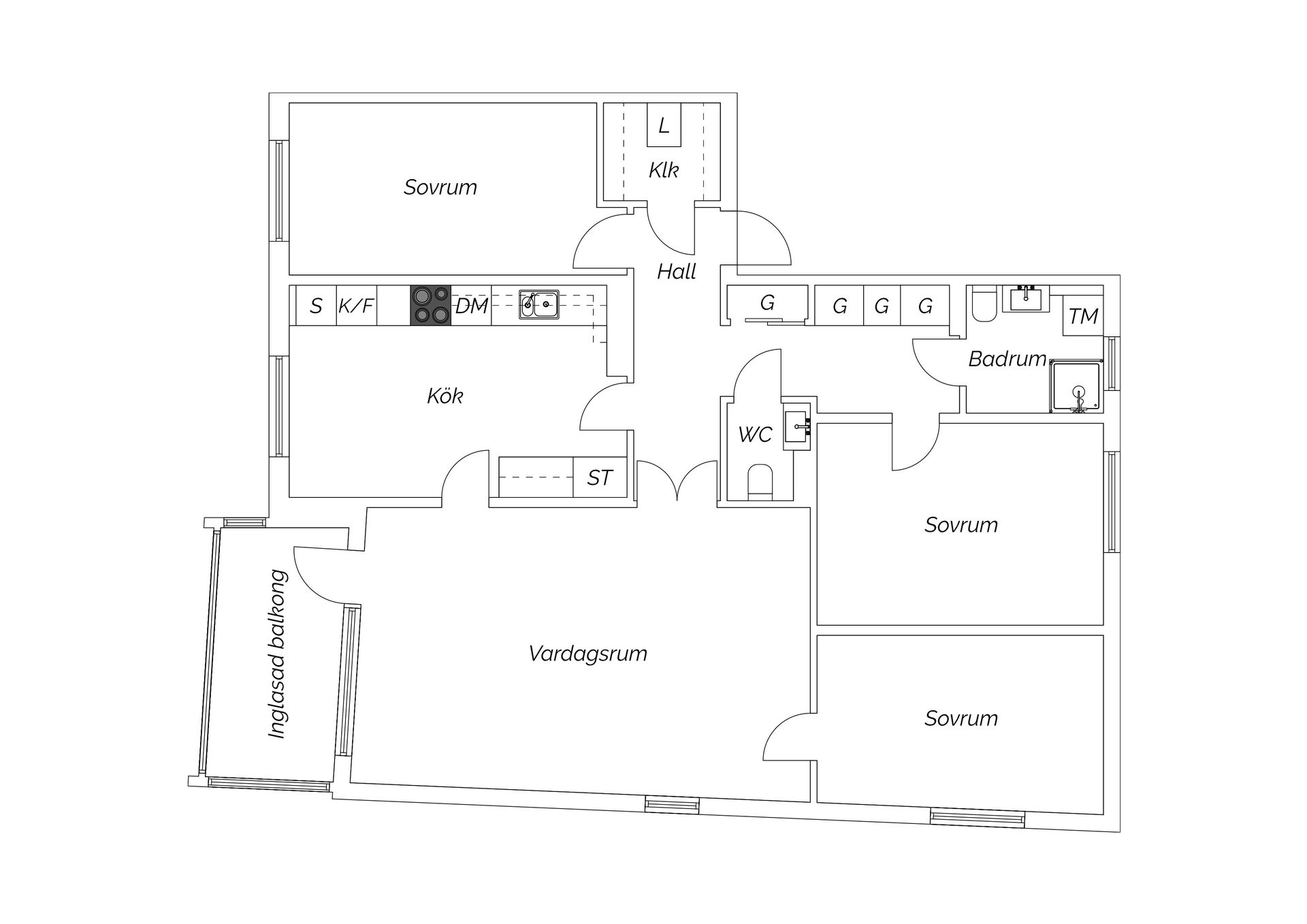 Bostadsrätt, Runebergsgatan 68, Isaksdal, Nyköping