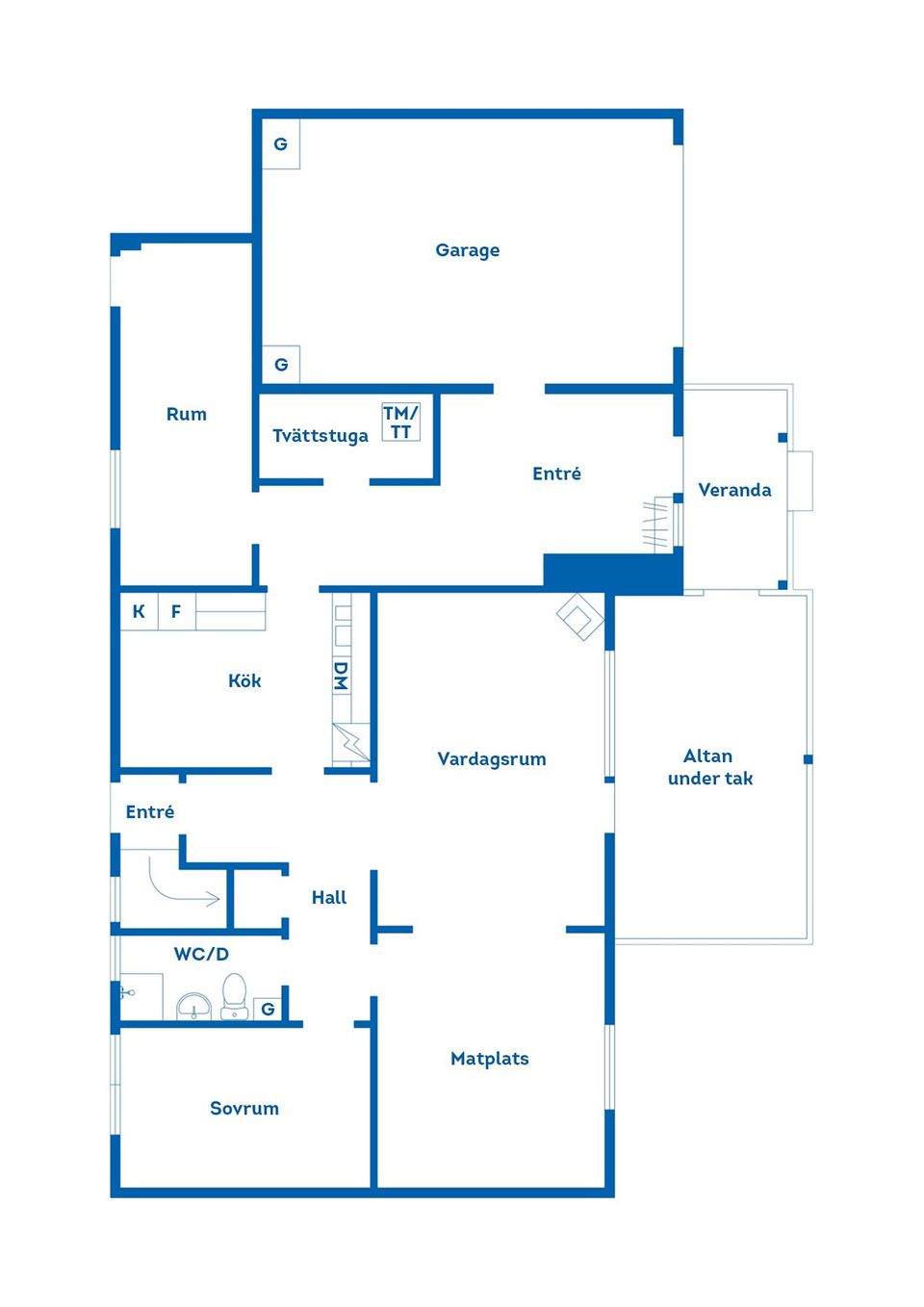Villa, Ängsås väg 12, Rättvik