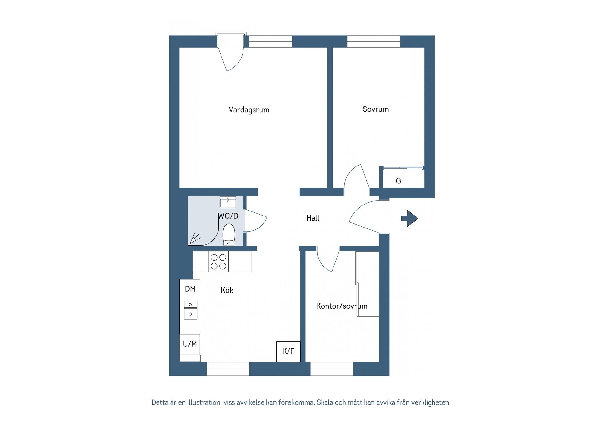 Bostadsrätt, Gransikagatan 5B, Norrmalm, Skövde