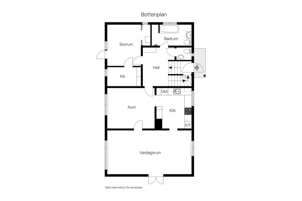 Villa, Klevalid 3, Veddige, Varberg