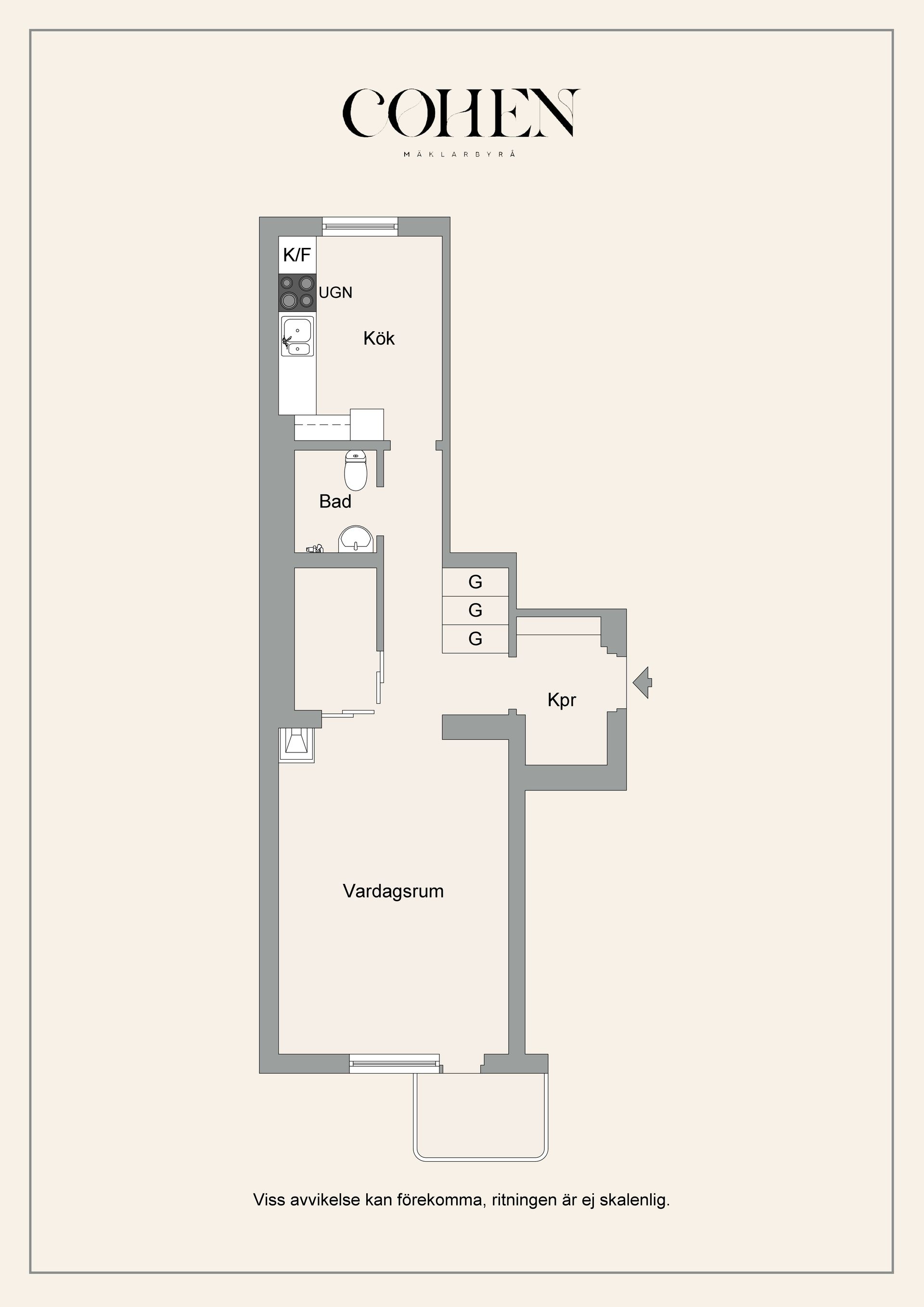 Bostadsrätt, Luthagsesplanaden 36A, Luthagen, Uppsala