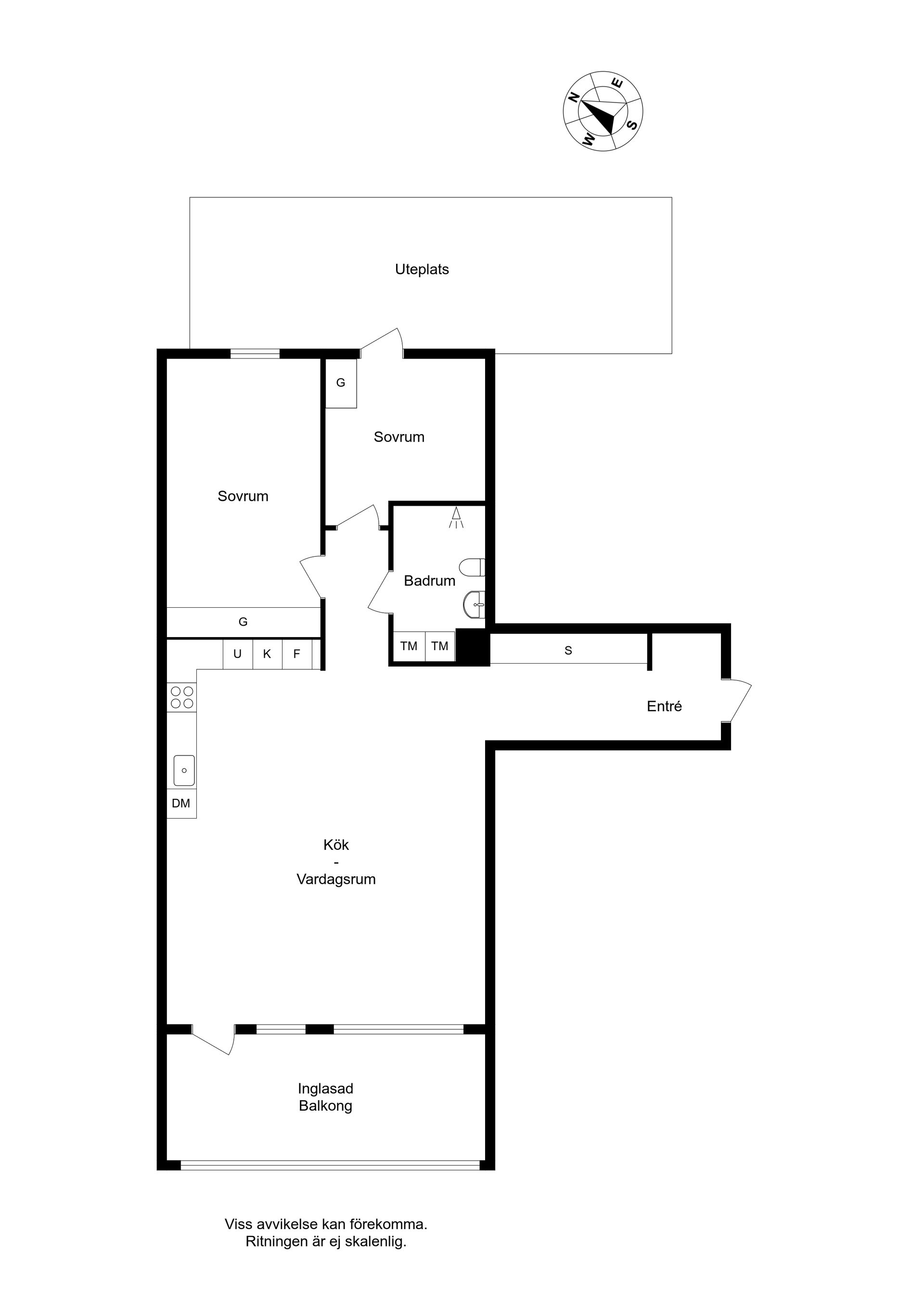 Bostadsrätt, Norra vägen 29 C Lgh 1002, Centrum, Varberg