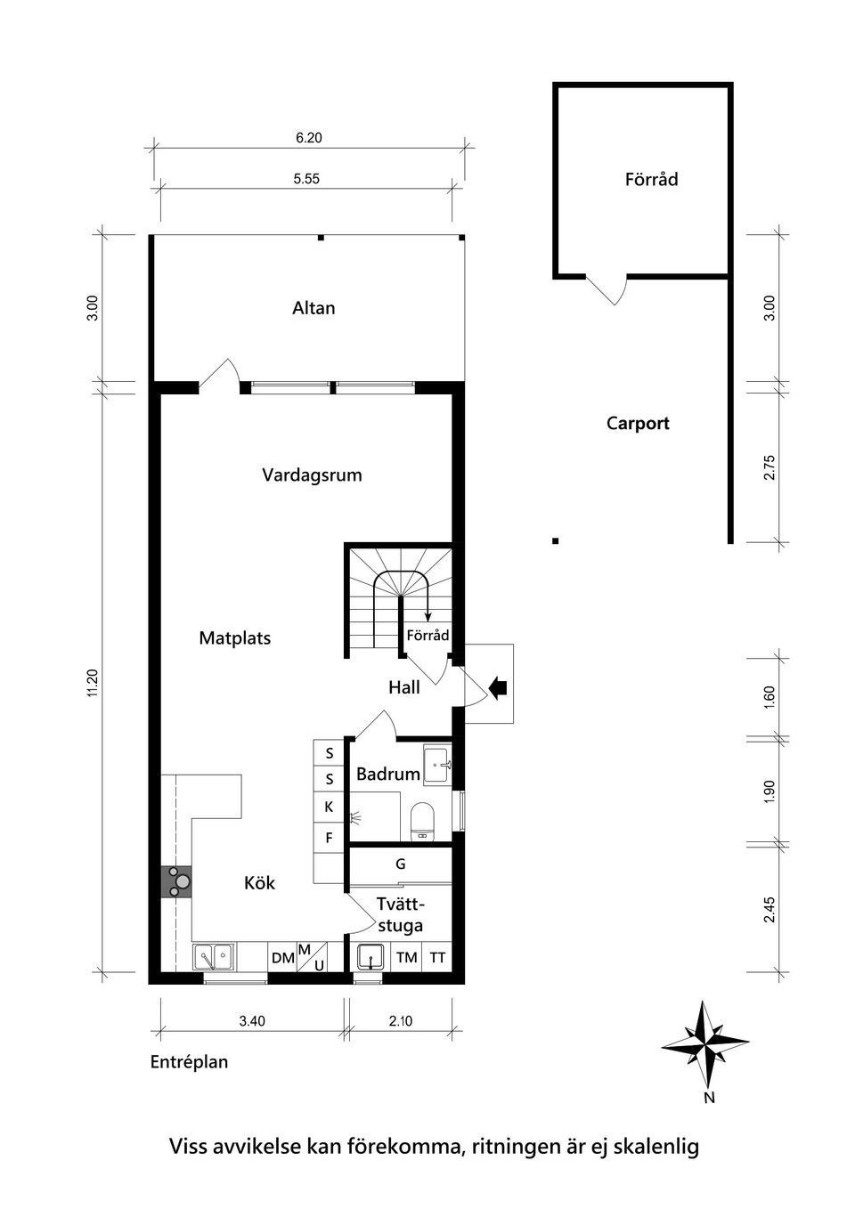 Radhus, Hasselsvängen 14, Öjersjö, Partille