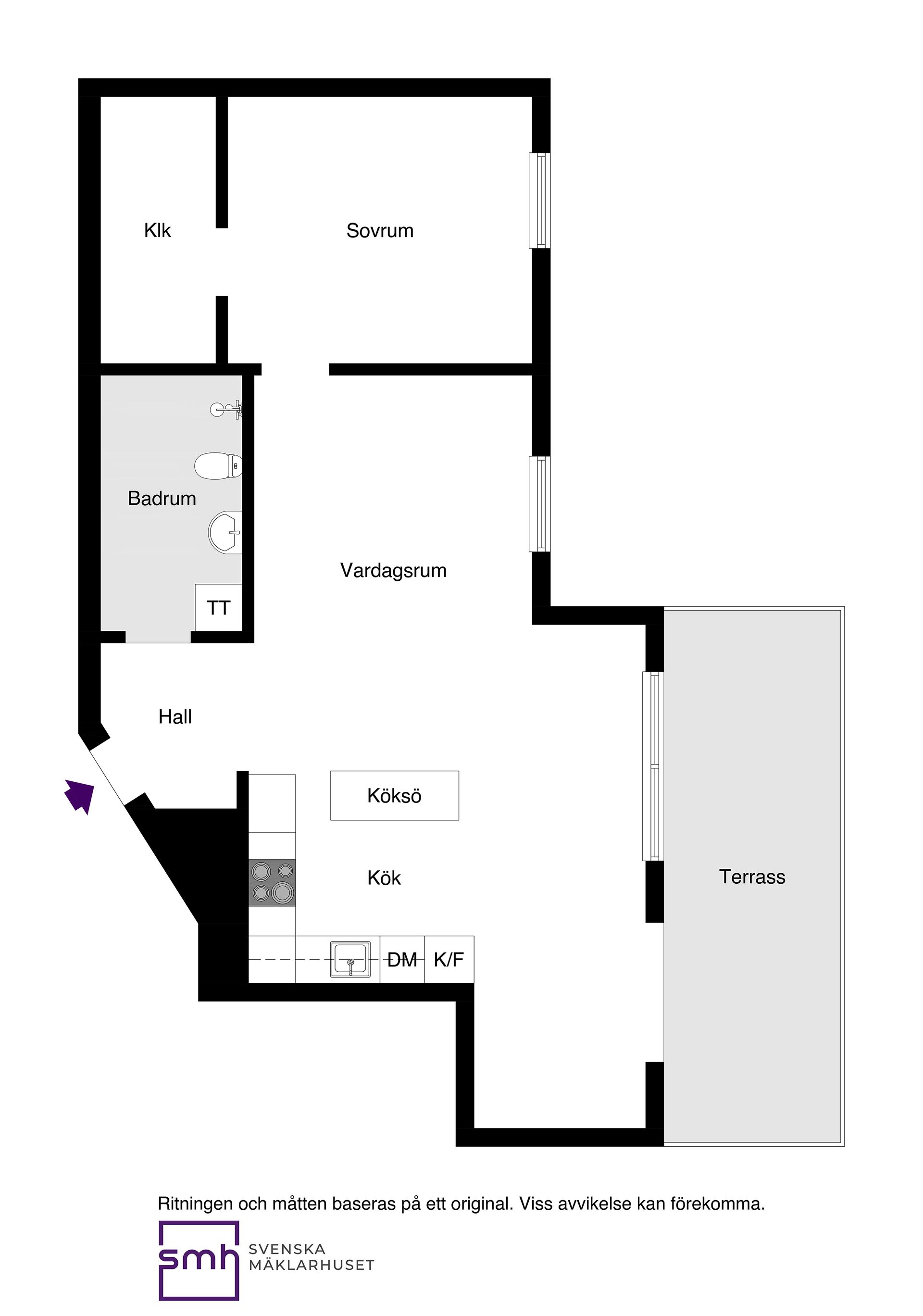 Bostadsrätt, Bygatan 19, Huvudsta, Solna