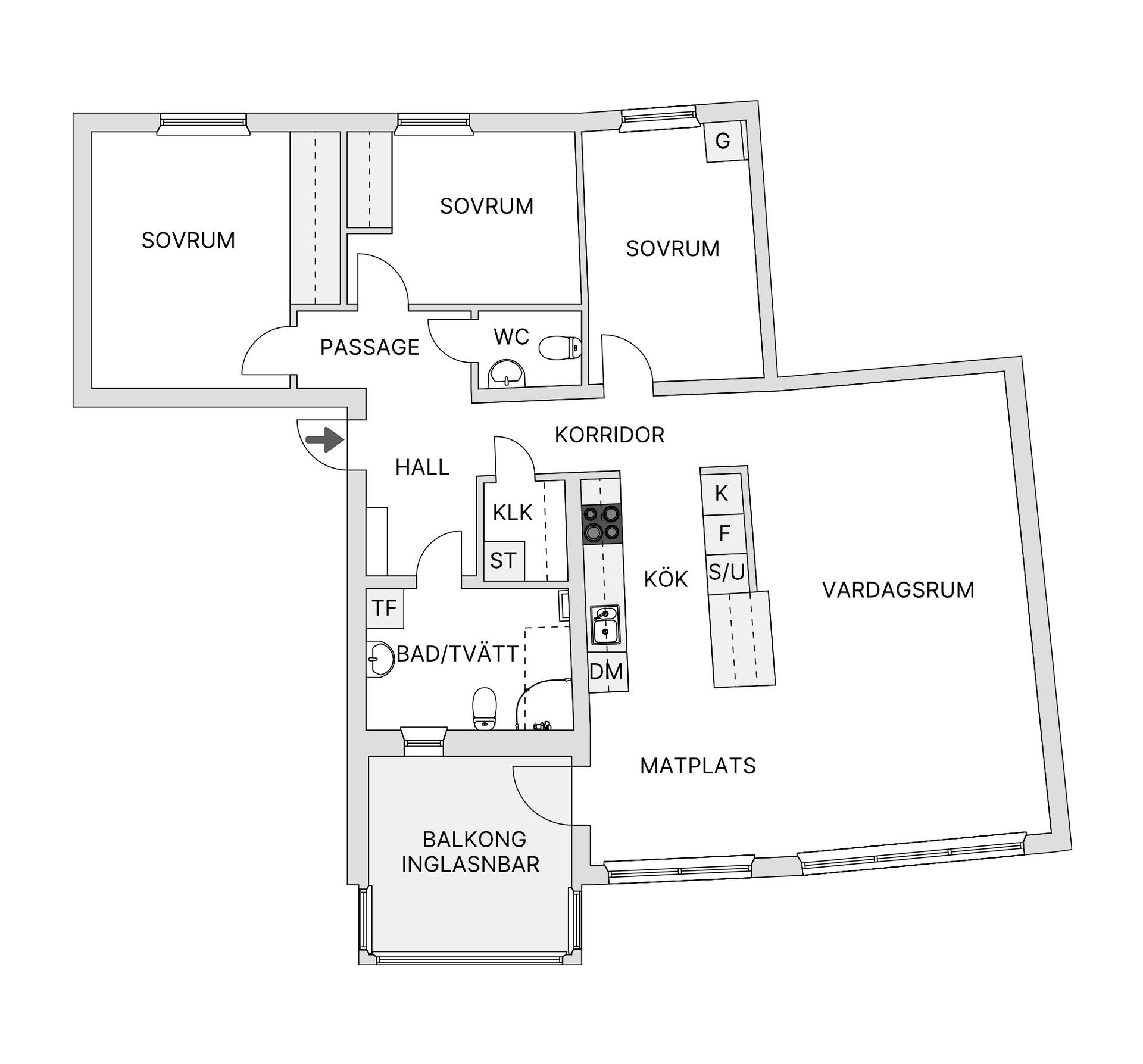 Bostadsrätt, Jönköpingsvägen 4, Värnamo