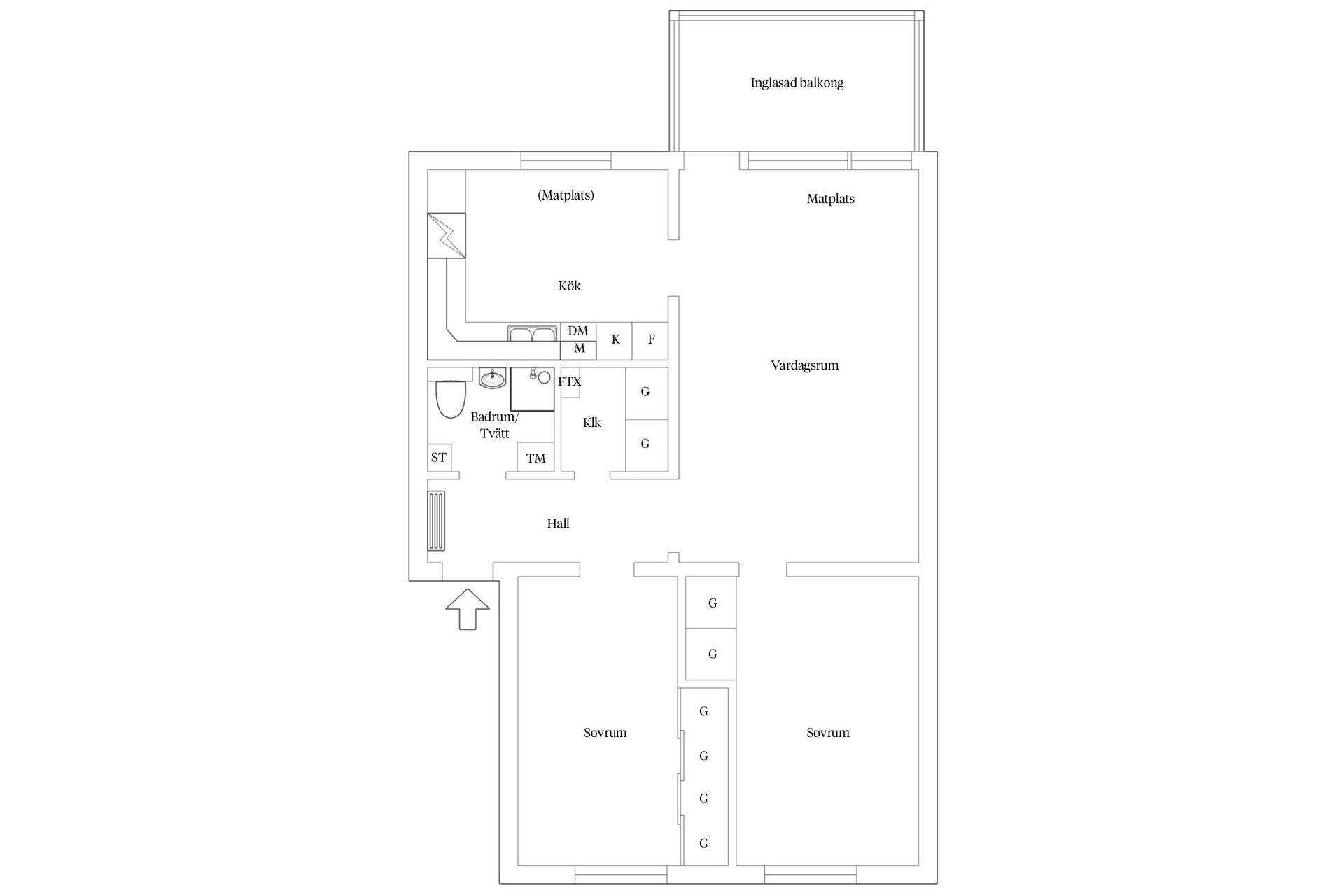 Bostadsrätt, Rogbergavägen 17D, Huskvarna - Söder, Jönköping