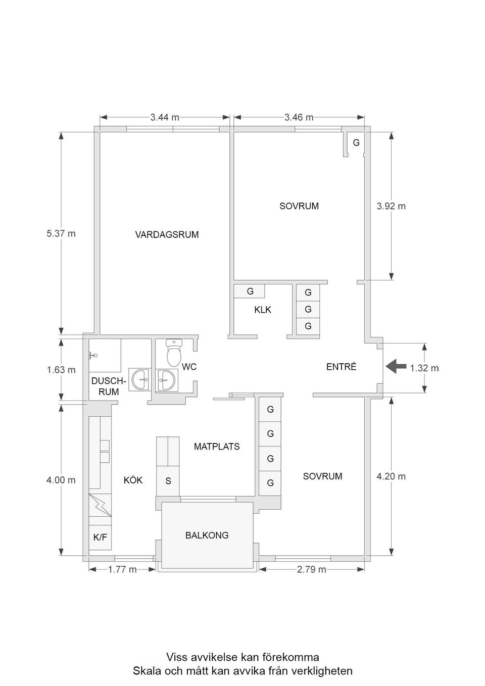 Bostadsrätt, Herrgårdsgatan 6, Berga, Linköping