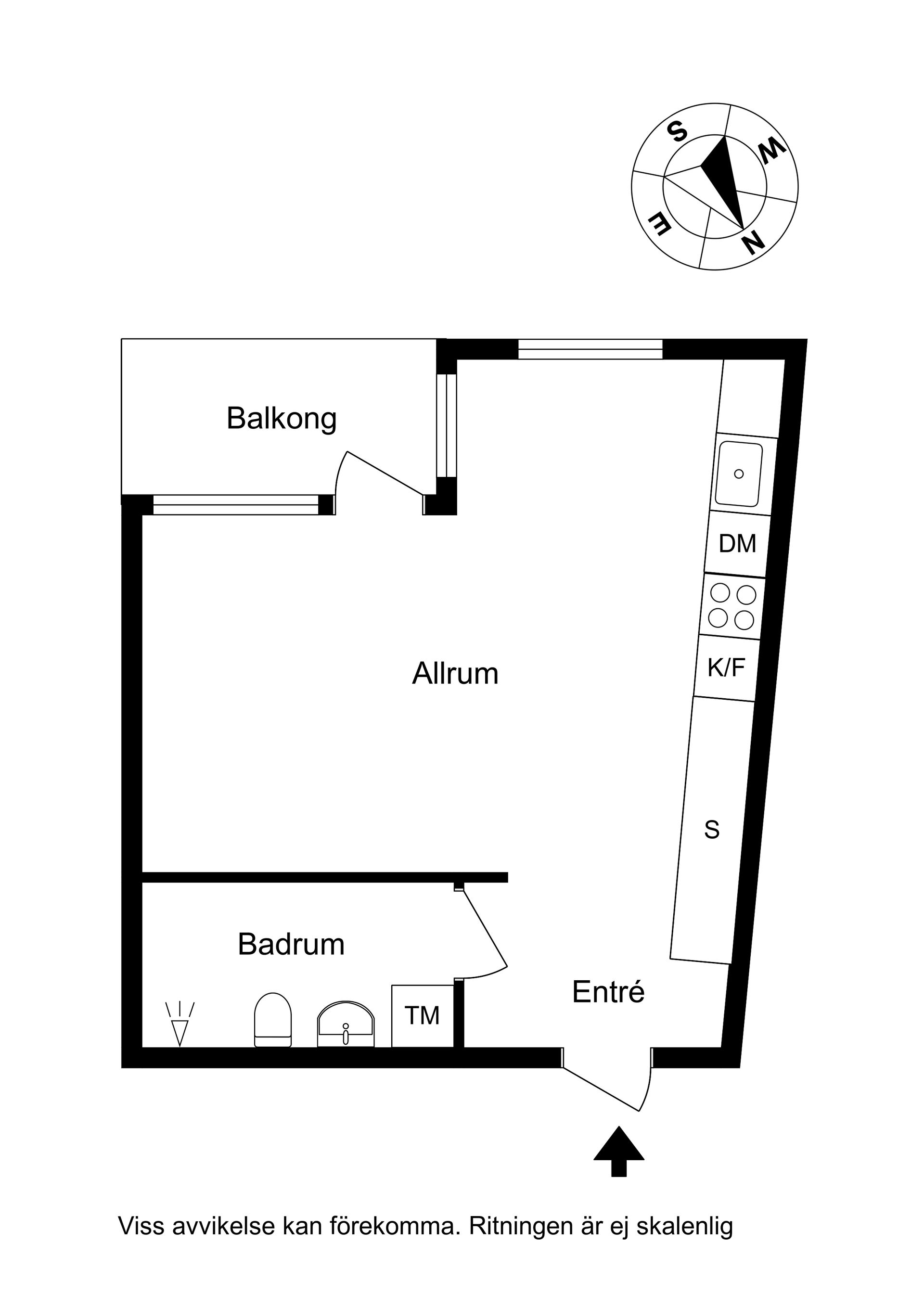 Bostadsrätt, Magasinsgatan 5, Centrum, Varberg