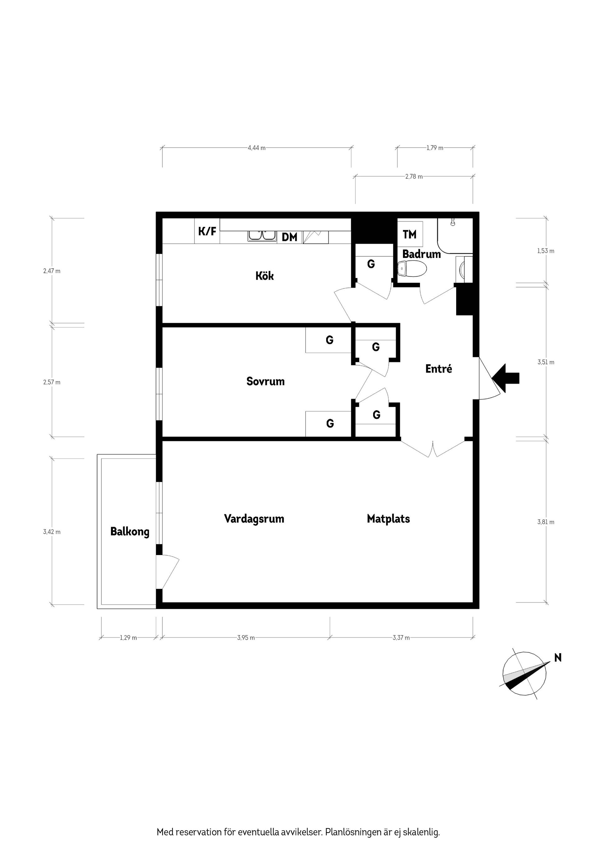 Bostadsrätt, Lagerströmsplatsen 4, Olskroken, Göteborg
