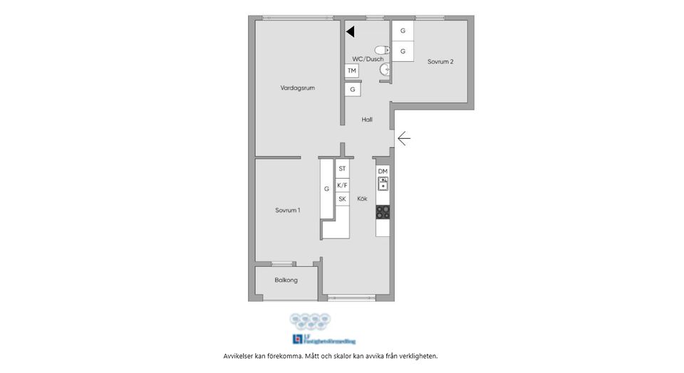 Bostadsrätt, Frejgatan 31, Sigtuna