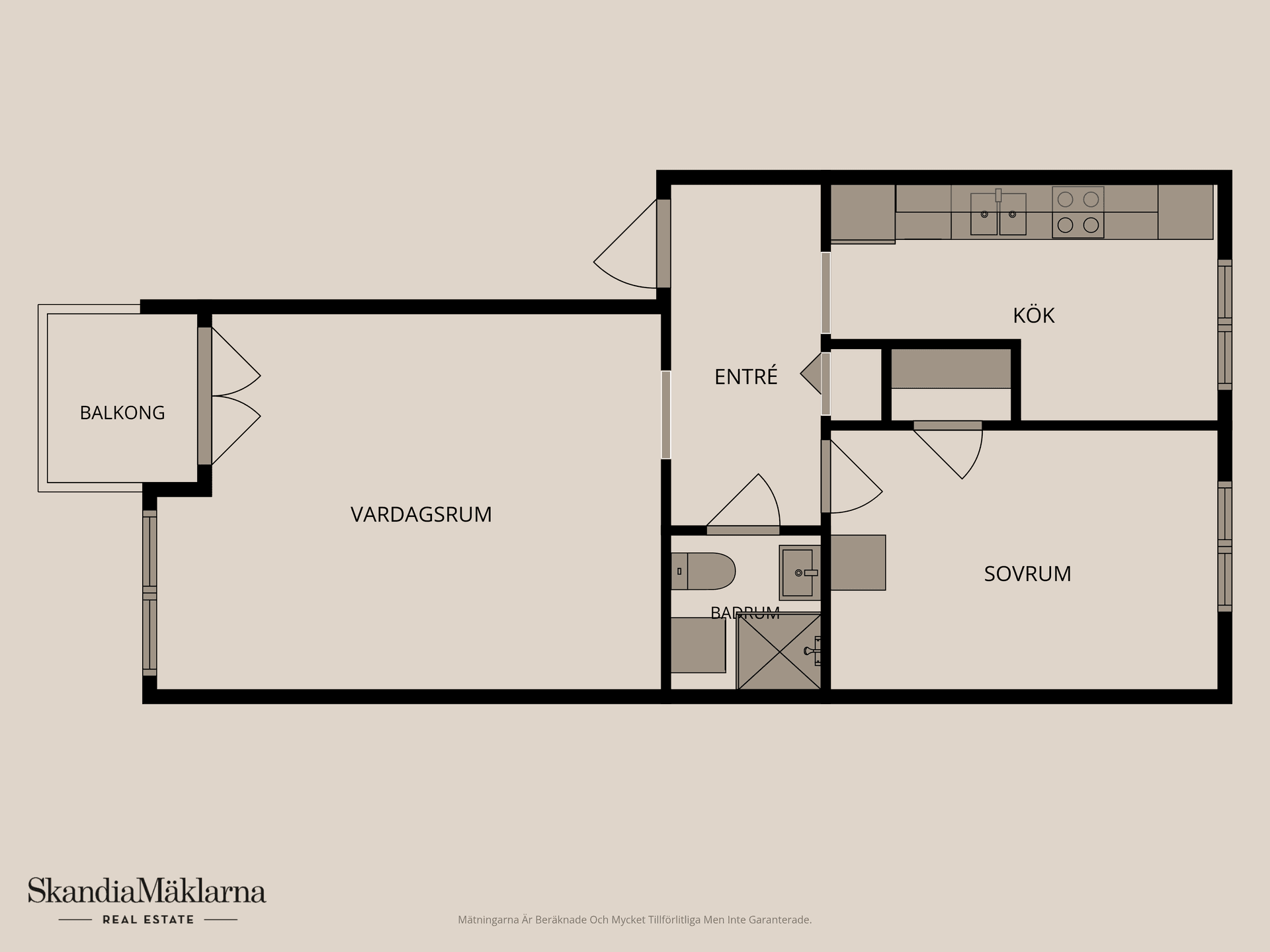 Bostadsrätt, Skogsvägen 6B, Parkstaden, Kristianstad