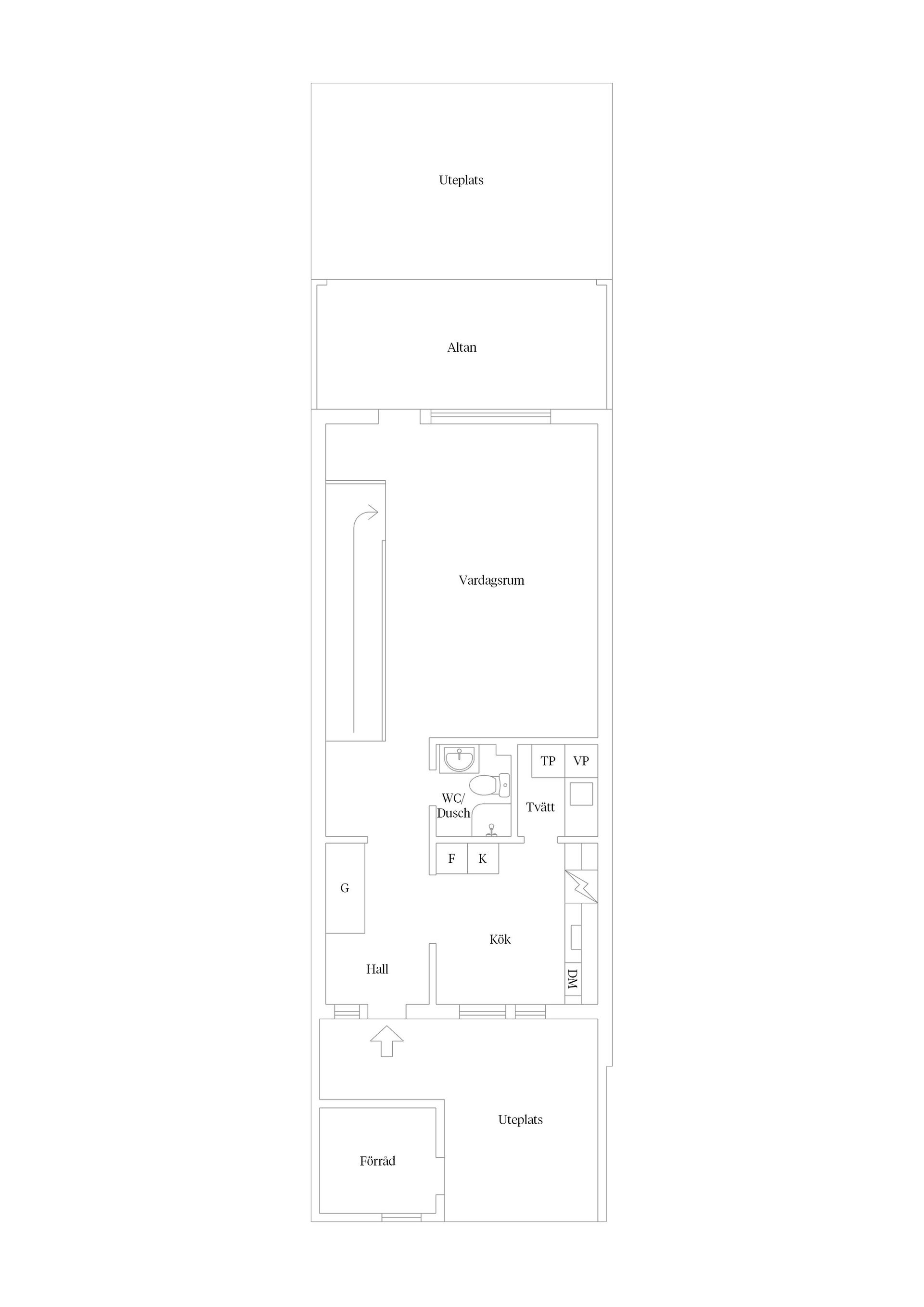 Radhus, Hollywoodvägen 5, Gillbo, Sollentuna