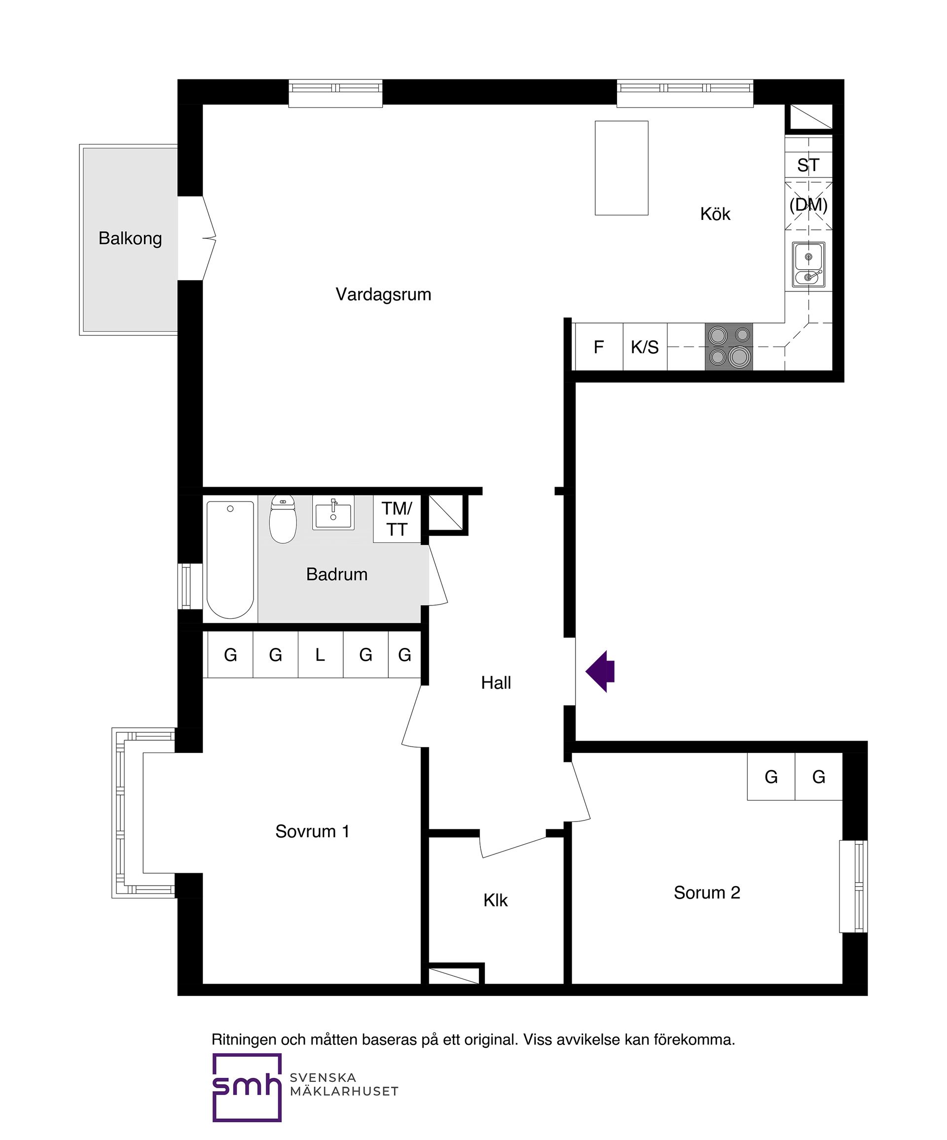 Bostadsrätt, Mäster Simons väg 24, Norra Frösunda, Solna