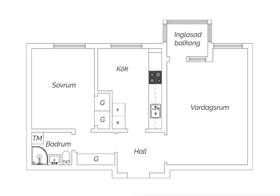 Bostadsrätt, Frölandsvägen 5, Timrådalen, Timrå
