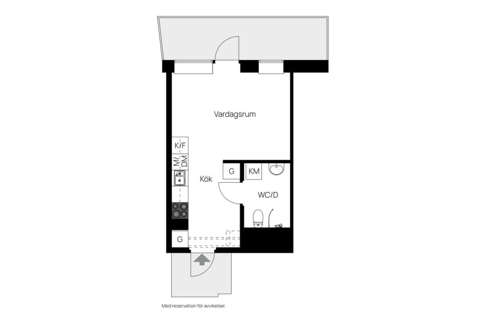 Bostadsrätt, Stationsvägen 52, Roslags Näsby, Täby