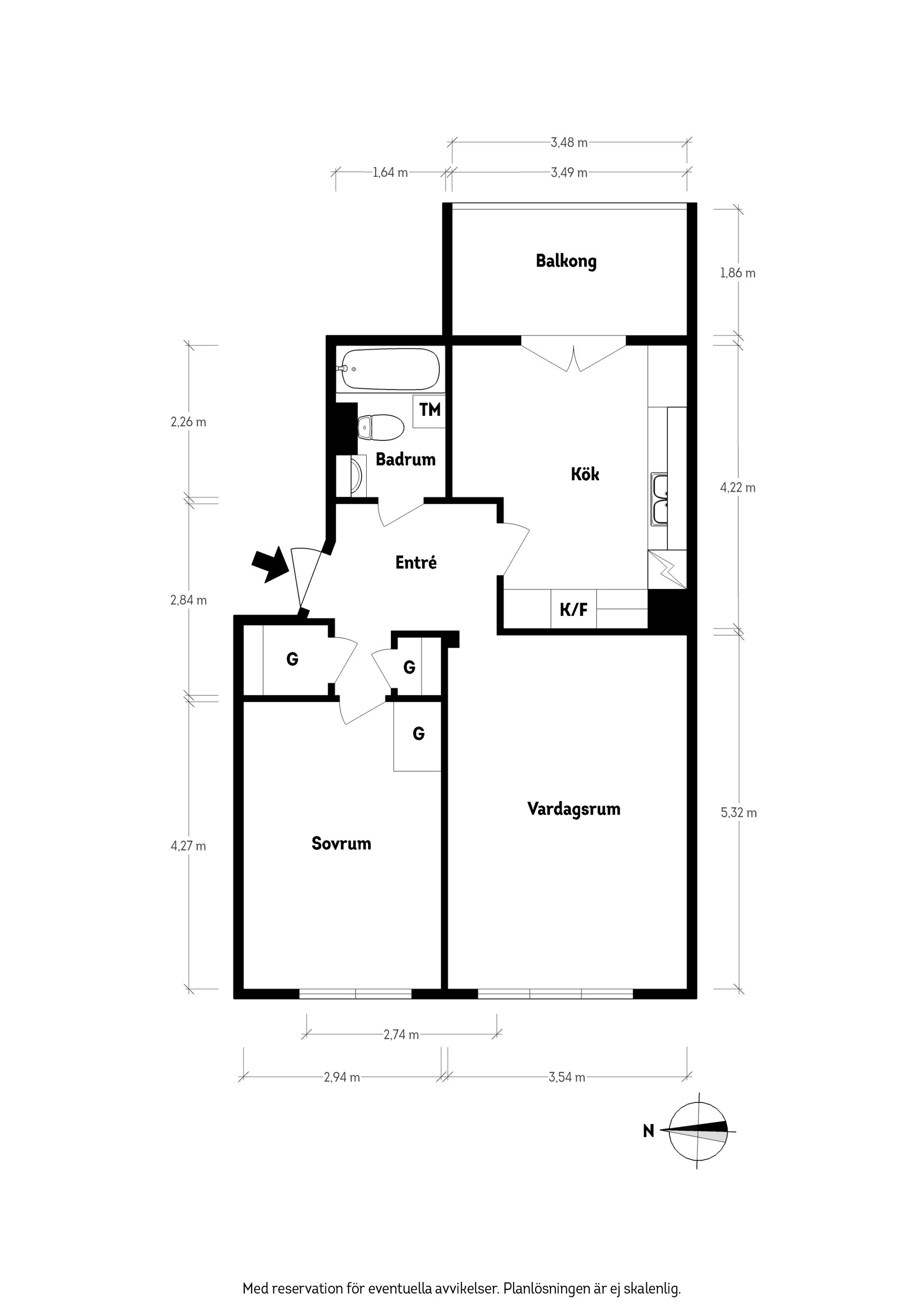 Bostadsrätt, Räntmästaregatan 26F, Lunden, Göteborg