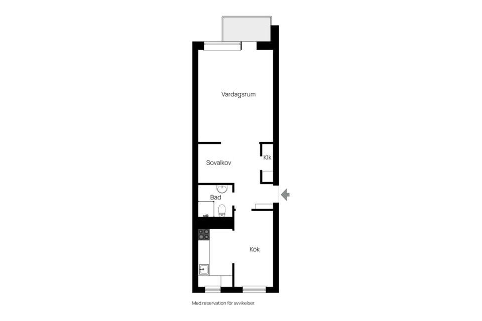 Bostadsrätt, Geijersgatan 25 D, Luthagen, Uppsala