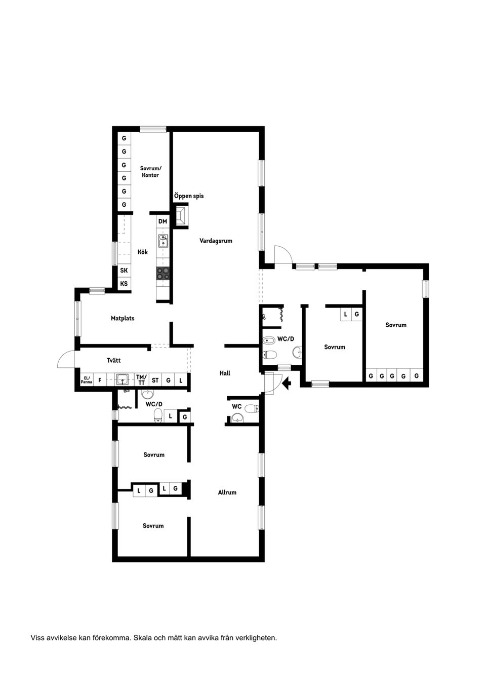 Villa, Långnäsvägen 37, Lövnäs, Hammarö