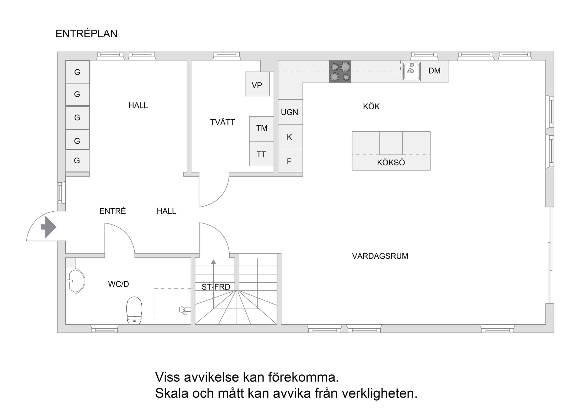 Villa, Vikvägen 17, Bålsta Frösundavik, Håbo