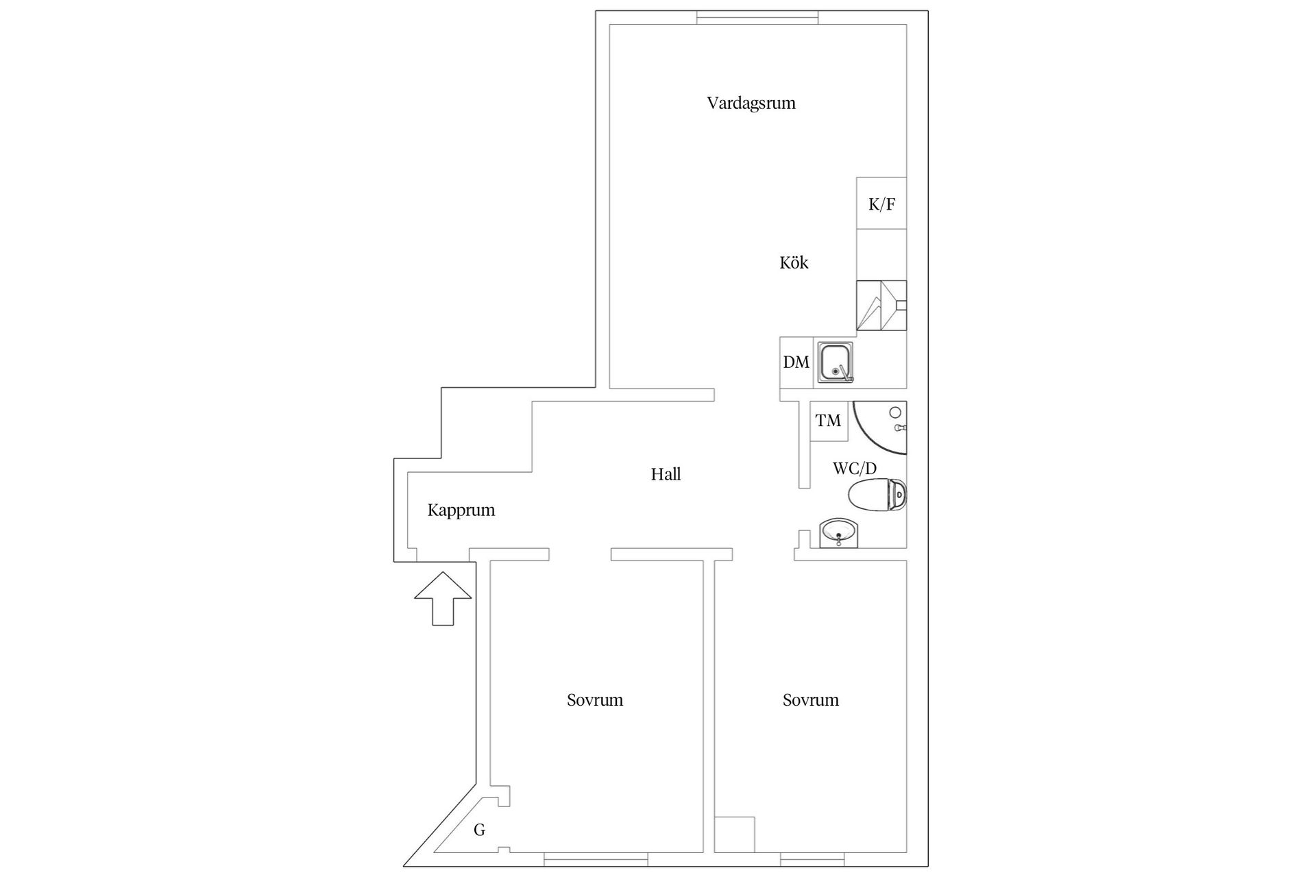 Bostadsrätt, Trädesgatan 5B, Centrala Hisingen, Göteborg