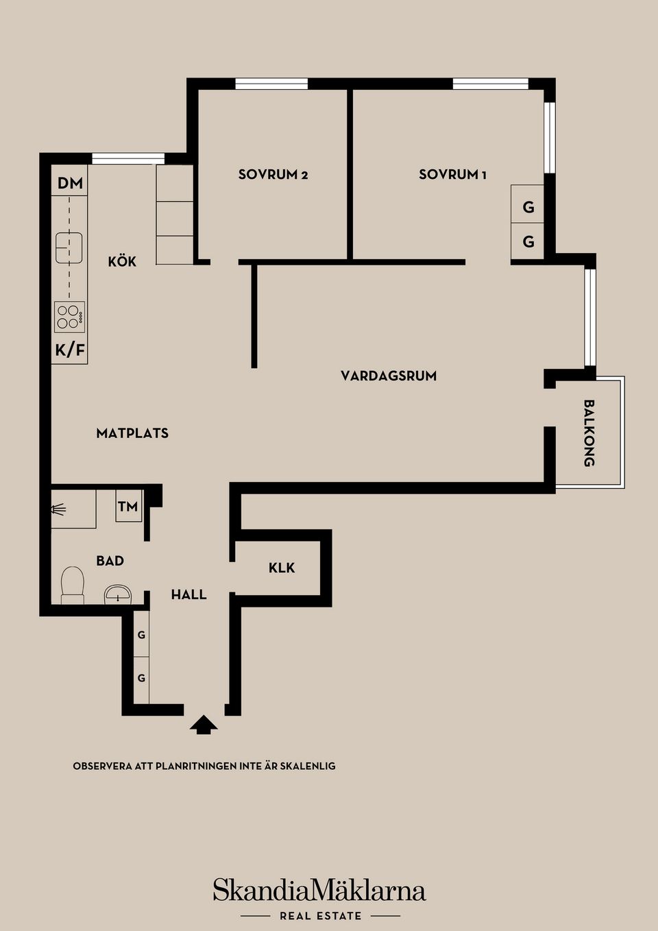 Bostadsrätt, Ekensbergsvägen 97, Vån 4, Råsunda, Solna