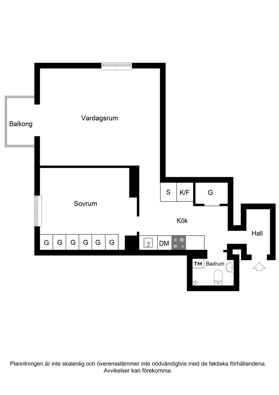 Bostadsrätt, Mariagatan 8A, Centrala Sundbyberg, Sundbyberg