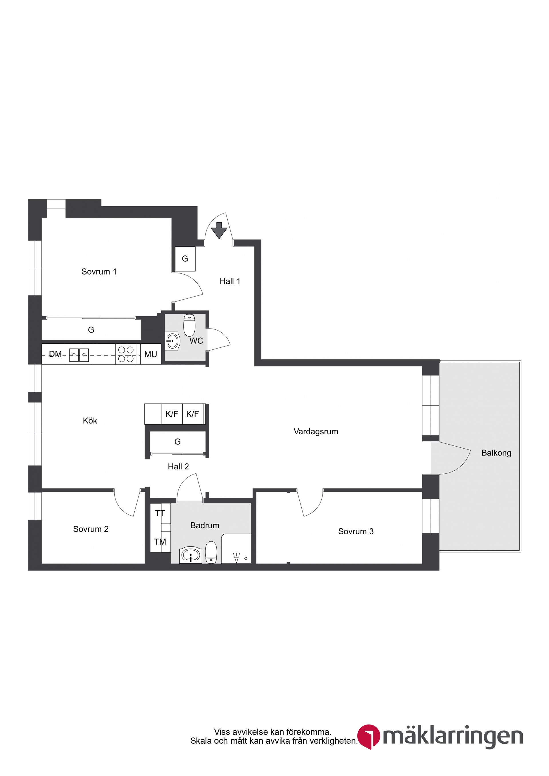 Bostadsrätt, Maskinistvägen 7, Bolinder strand, Järfälla