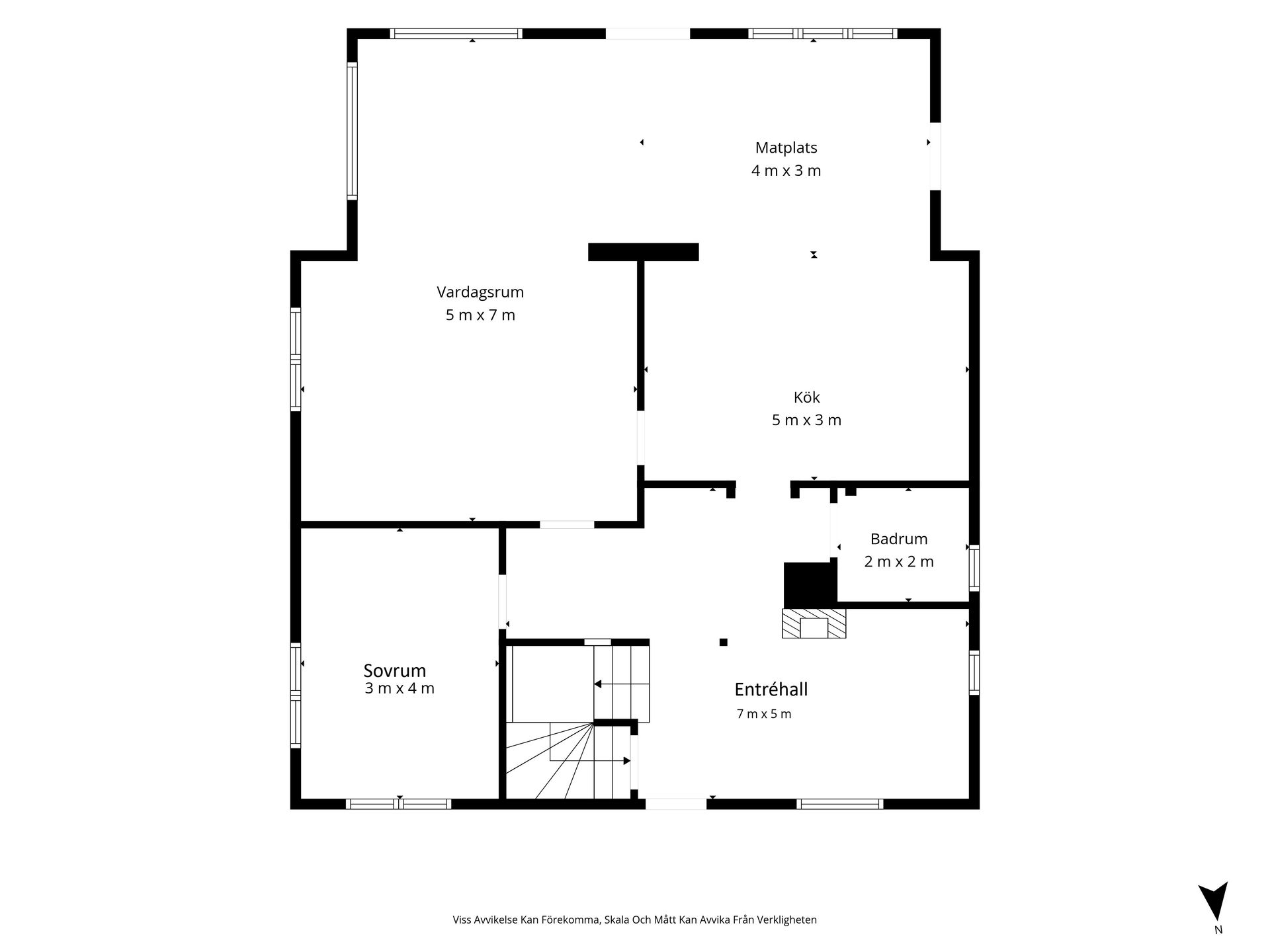 Villa, Trinnöjegatan 5, Ranten, Falköping