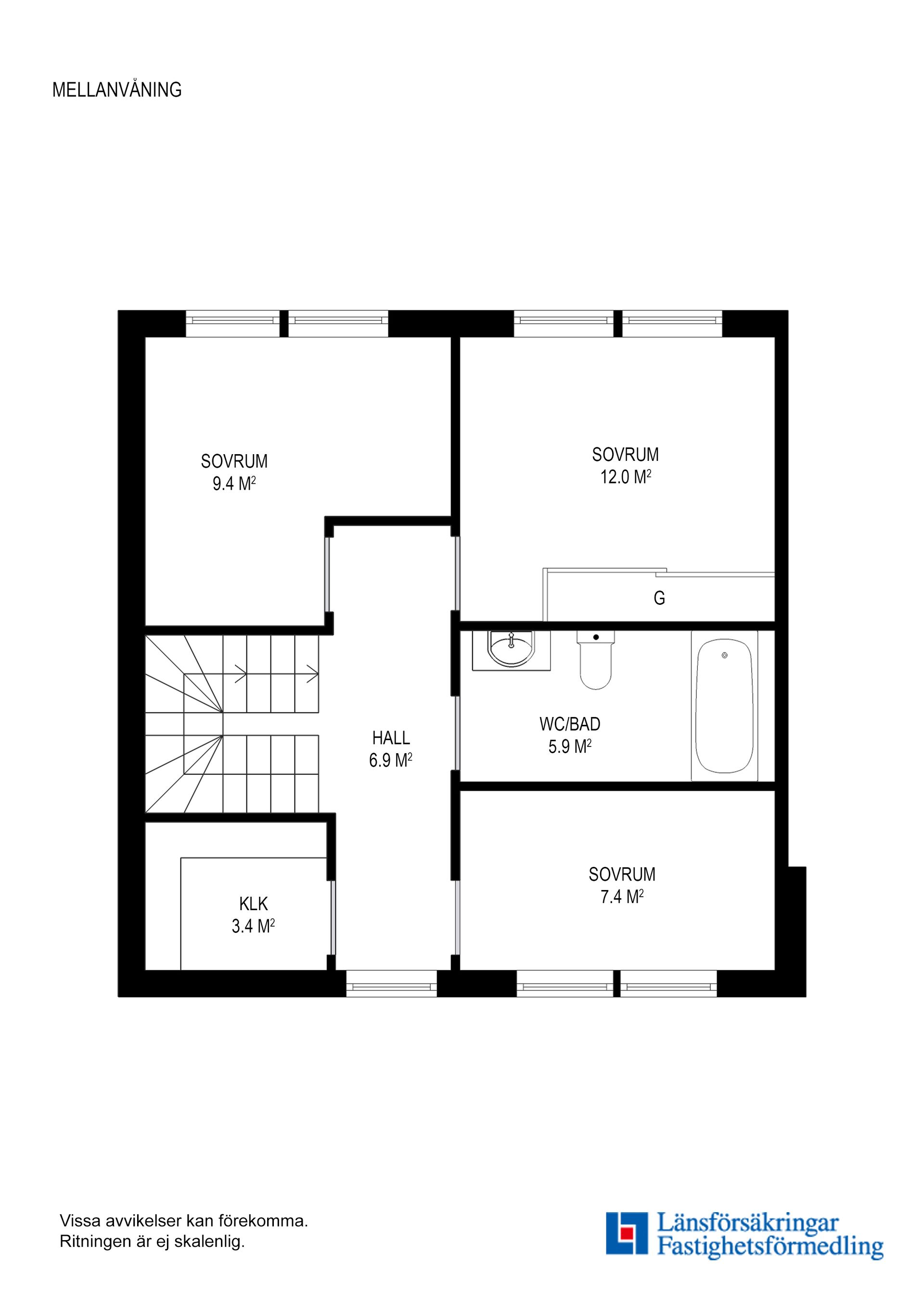 Radhus, Ledungsvägen 27, Väsjön, Sollentuna