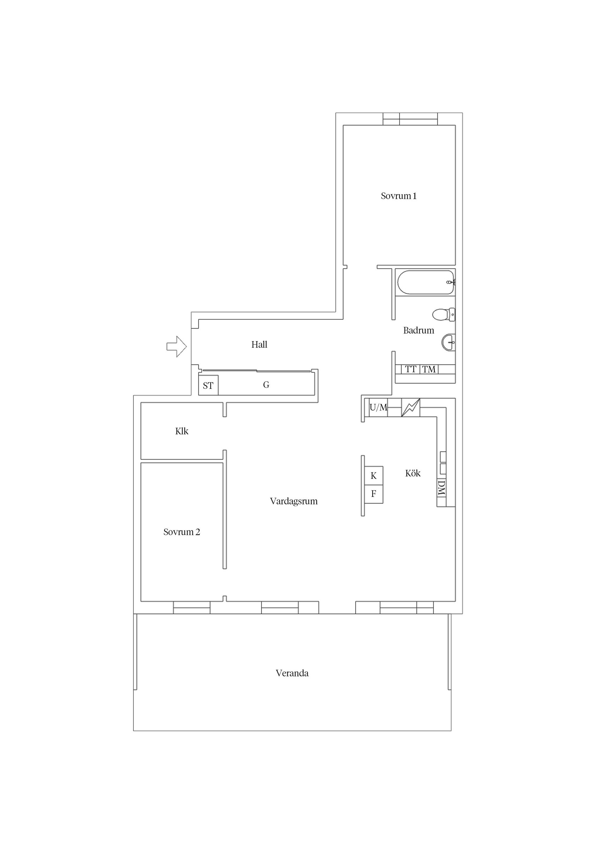 Bostadsrätt, Gimogatan 6B, Luthagen, Uppsala