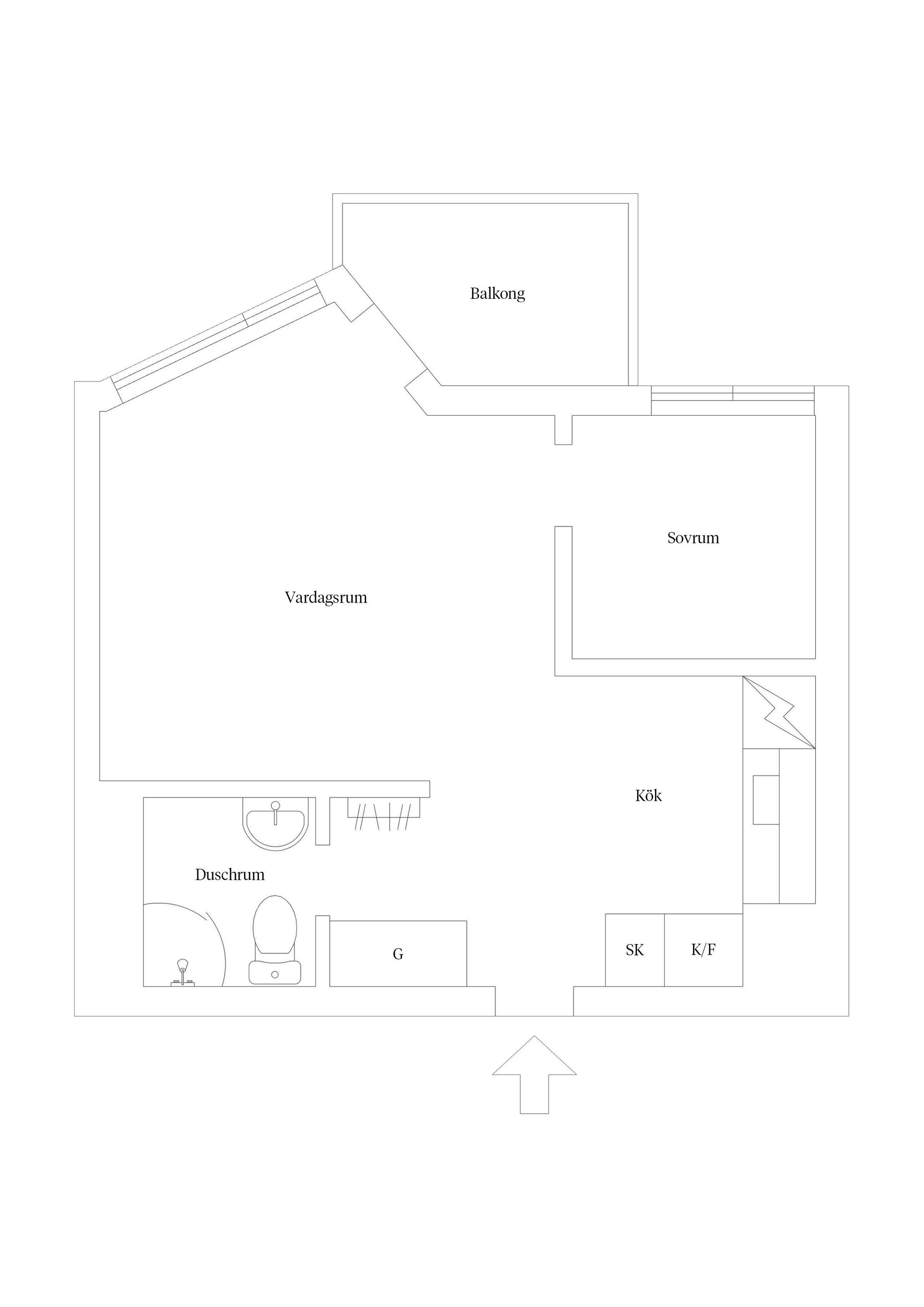 Bostadsrätt, Vaksalagatan 47, Fålhagen, Uppsala