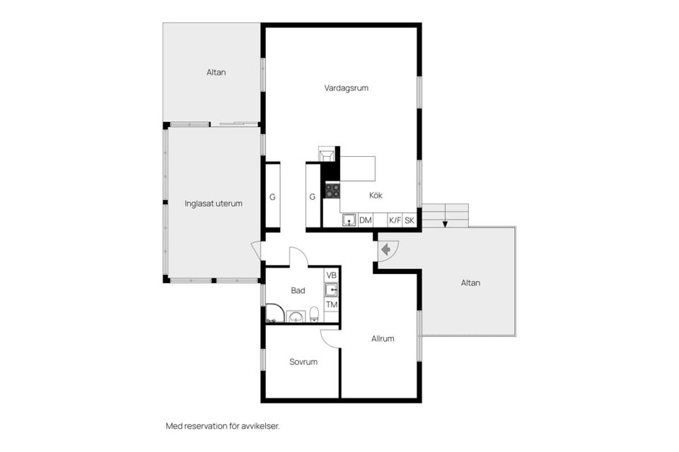 Villa, Stockenvägen 8, Stråvalla, Varberg