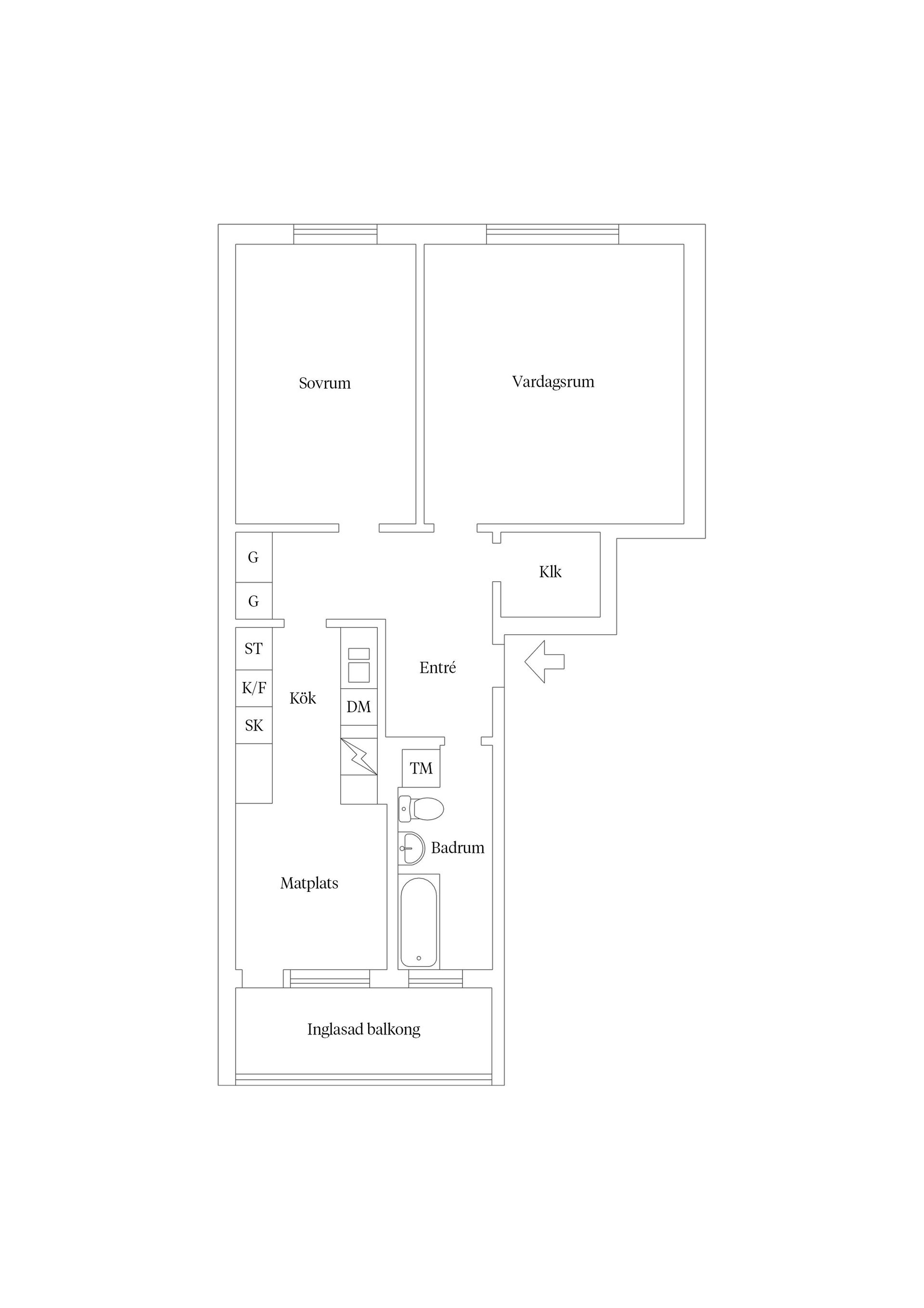 Bostadsrätt, Petterslundsgatan 20B, Fålhagen, Uppsala
