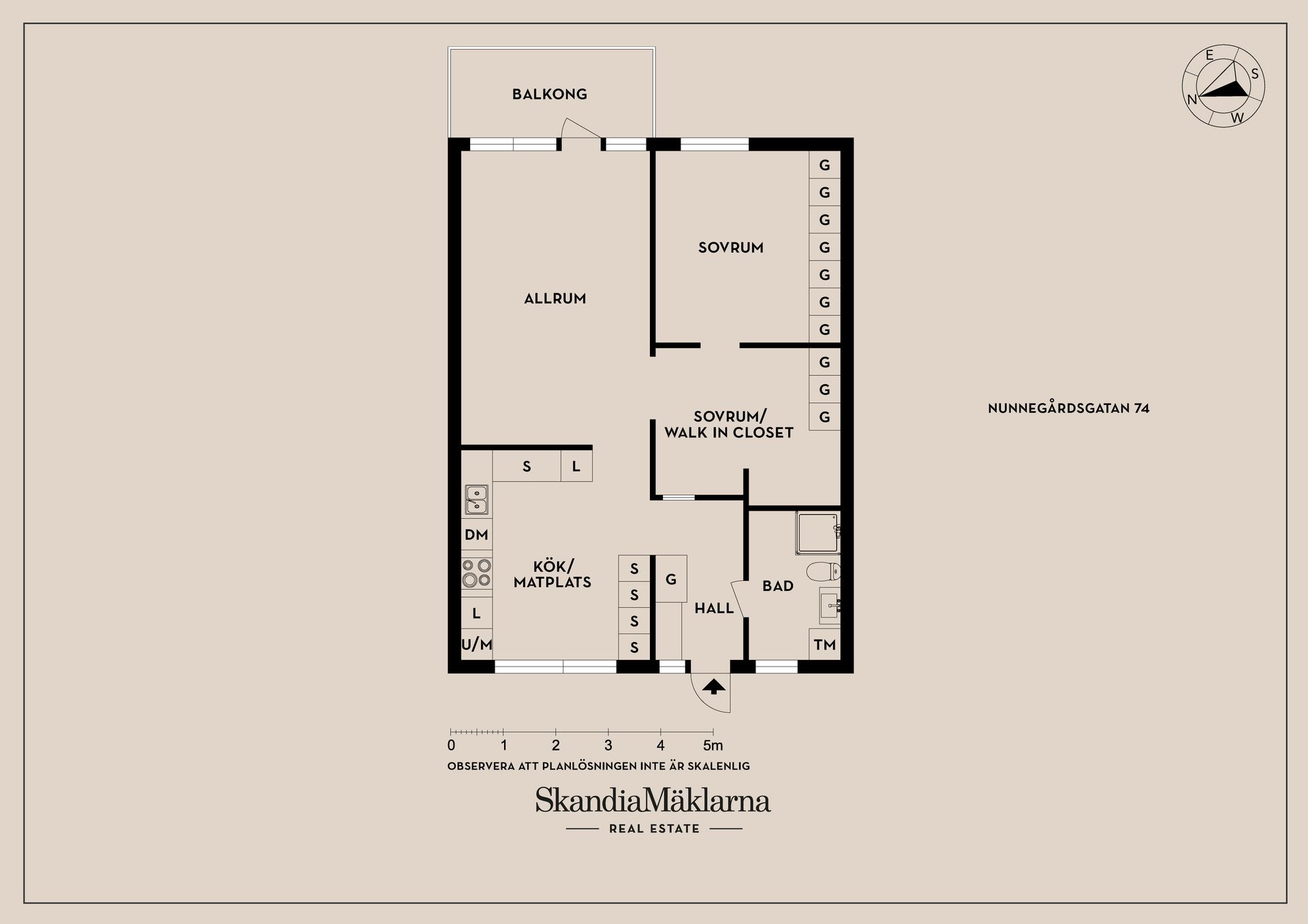 Bostadsrätt, Nunnegårdsgatan 74, Munkegärde, Kungälv