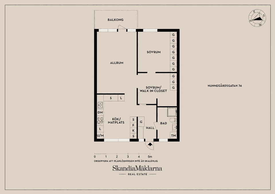 Bostadsrätt, Nunnegårdsgatan 74, Munkegärde, Kungälv