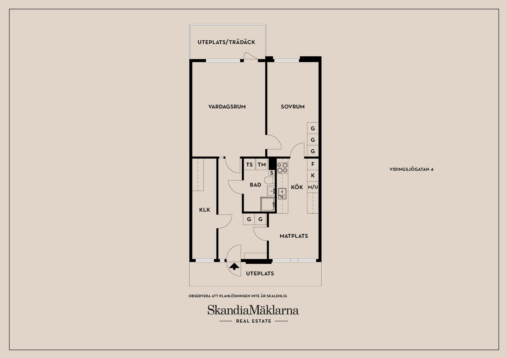 Bostadsrätt, Vidingsjögatan 4, Vidingsjö, Linköping